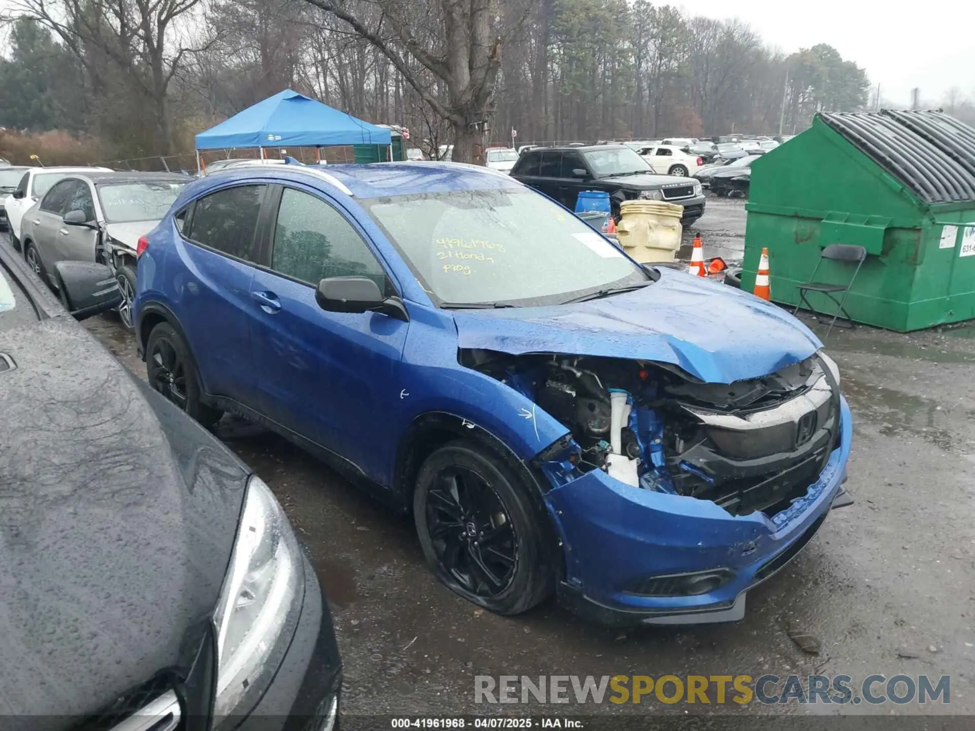 13 Photograph of a damaged car 3CZRU6H10MM732721 HONDA HR-V 2021