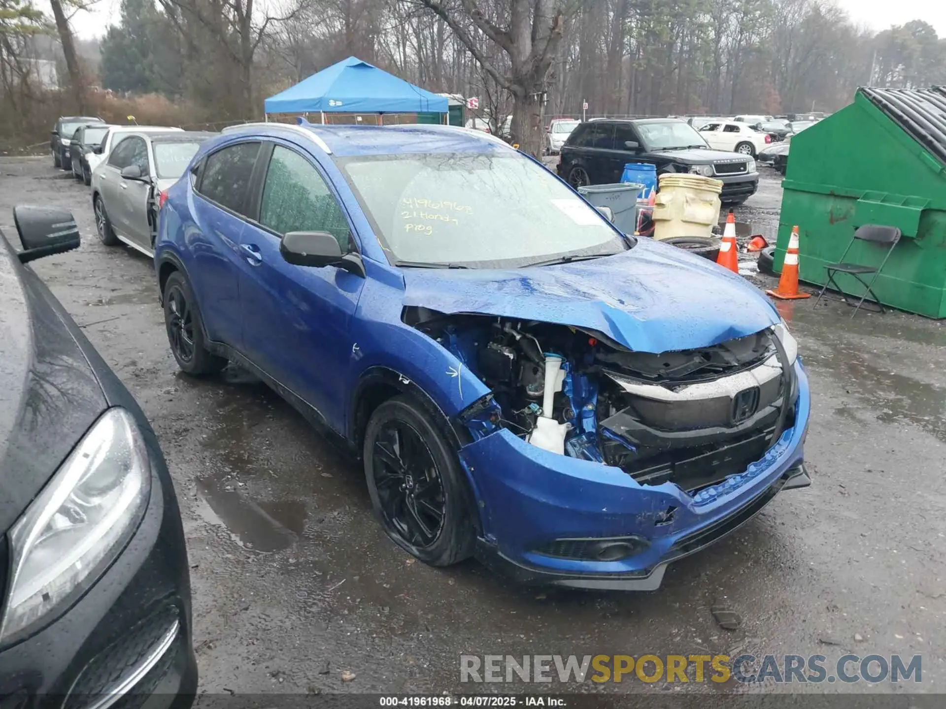 6 Photograph of a damaged car 3CZRU6H10MM732721 HONDA HR-V 2021
