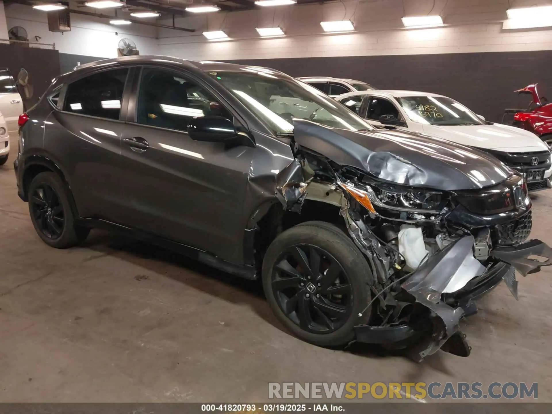 6 Photograph of a damaged car 3CZRU6H11MM740973 HONDA HR-V 2021