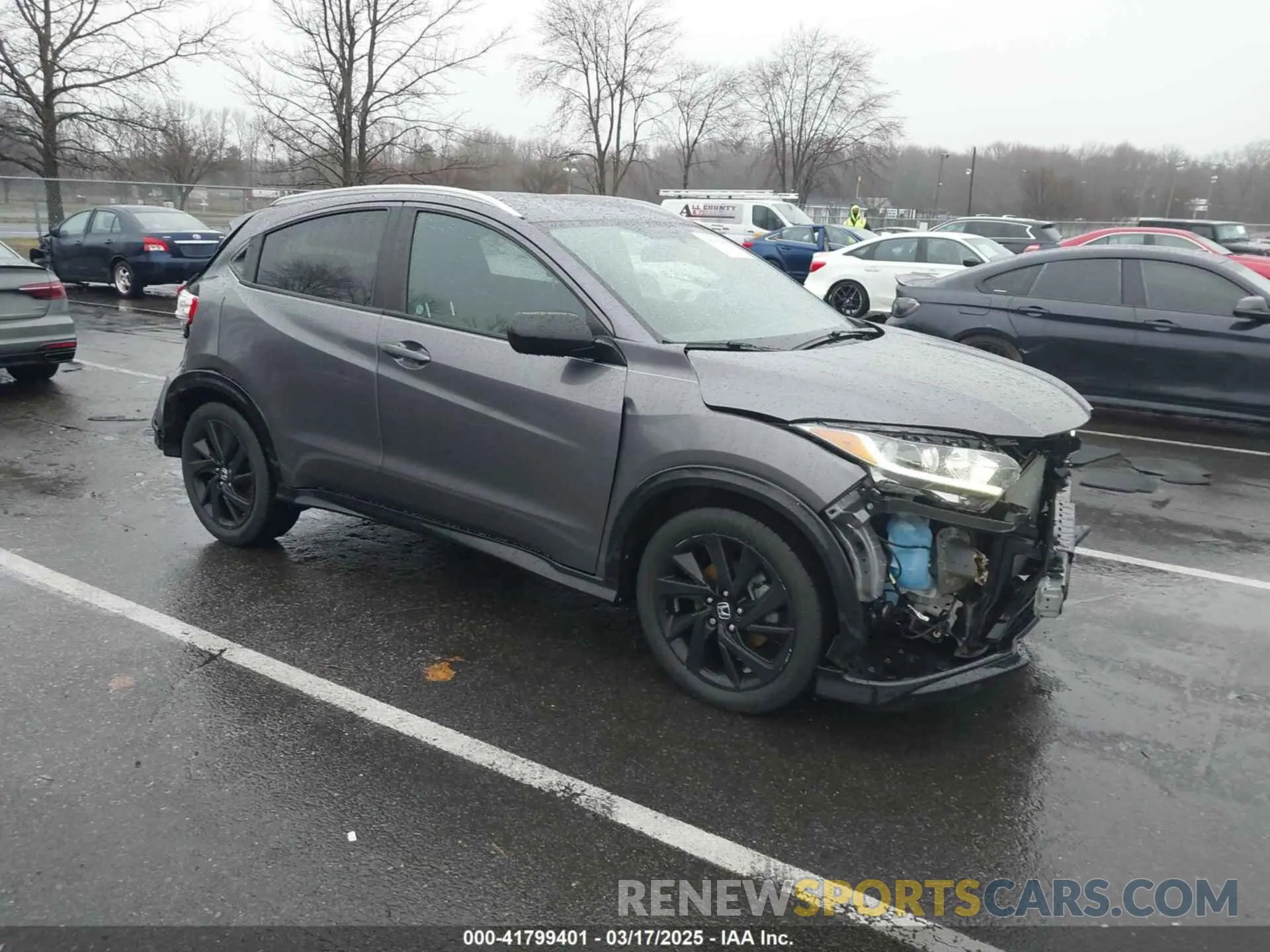 1 Photograph of a damaged car 3CZRU6H12MM749374 HONDA HR-V 2021
