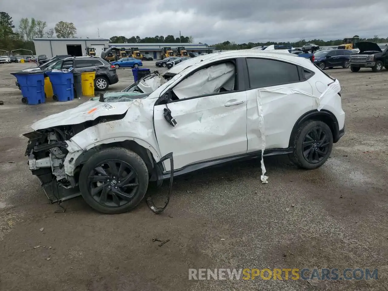 1 Photograph of a damaged car 3CZRU6H12MM754705 HONDA HR-V 2021