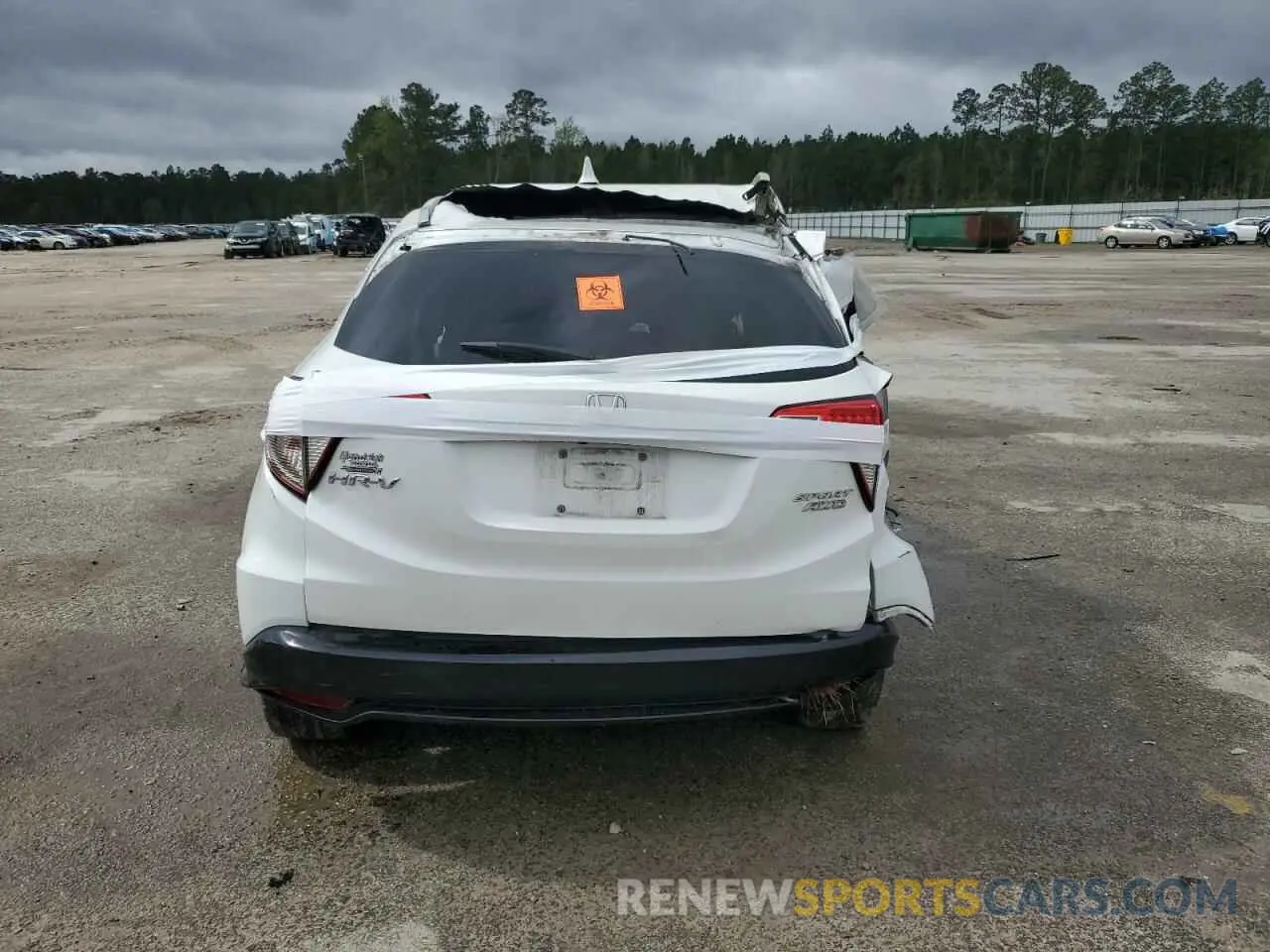 6 Photograph of a damaged car 3CZRU6H12MM754705 HONDA HR-V 2021
