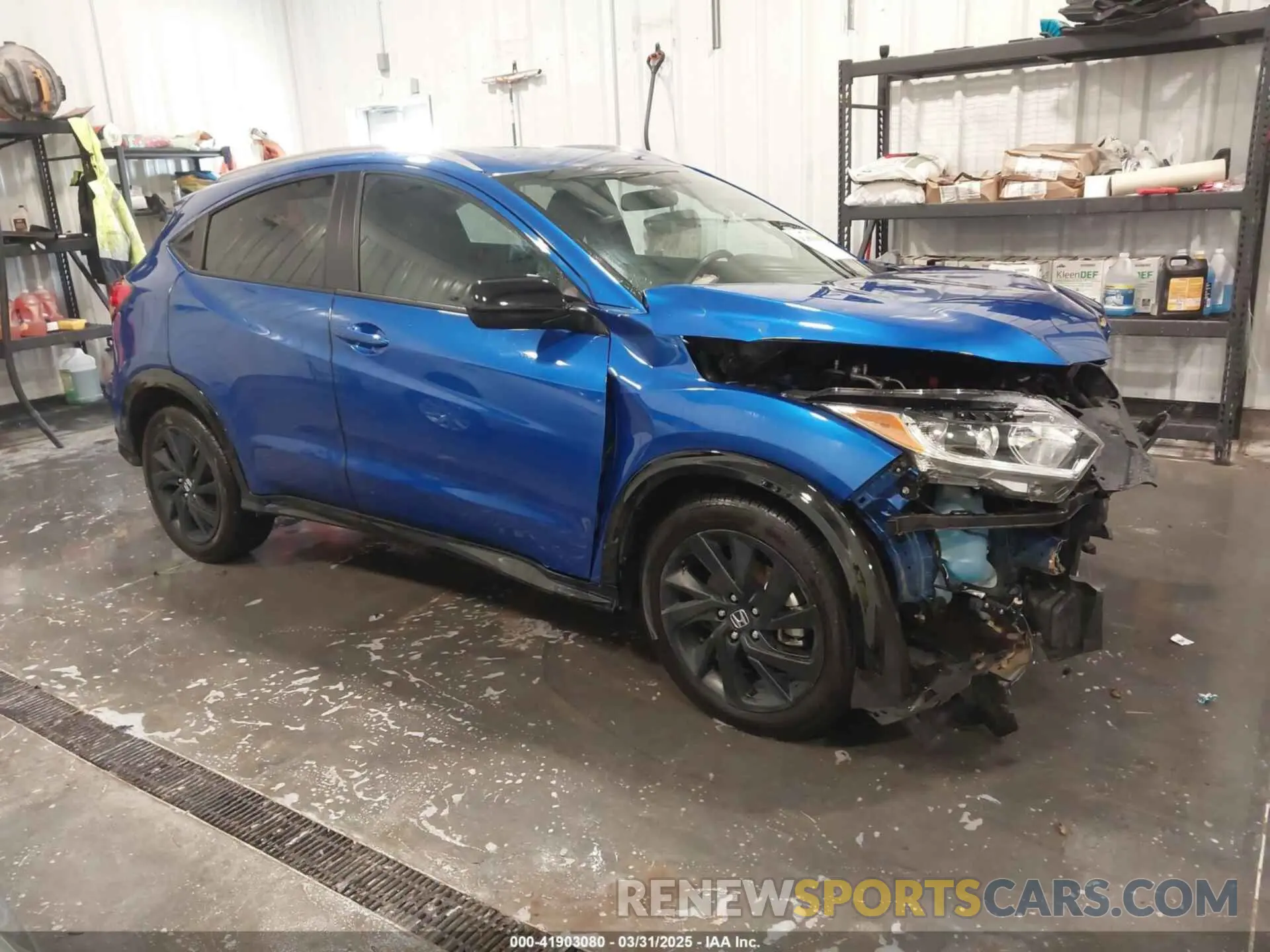 1 Photograph of a damaged car 3CZRU6H14MM734522 HONDA HR-V 2021