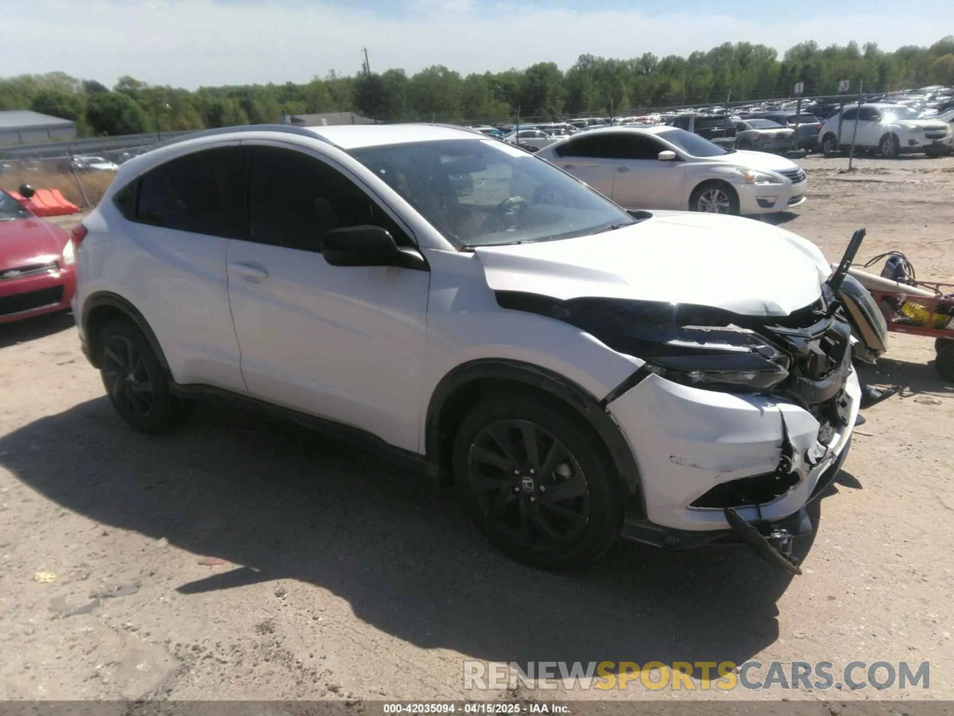 1 Photograph of a damaged car 3CZRU6H14MM747545 HONDA HR-V 2021