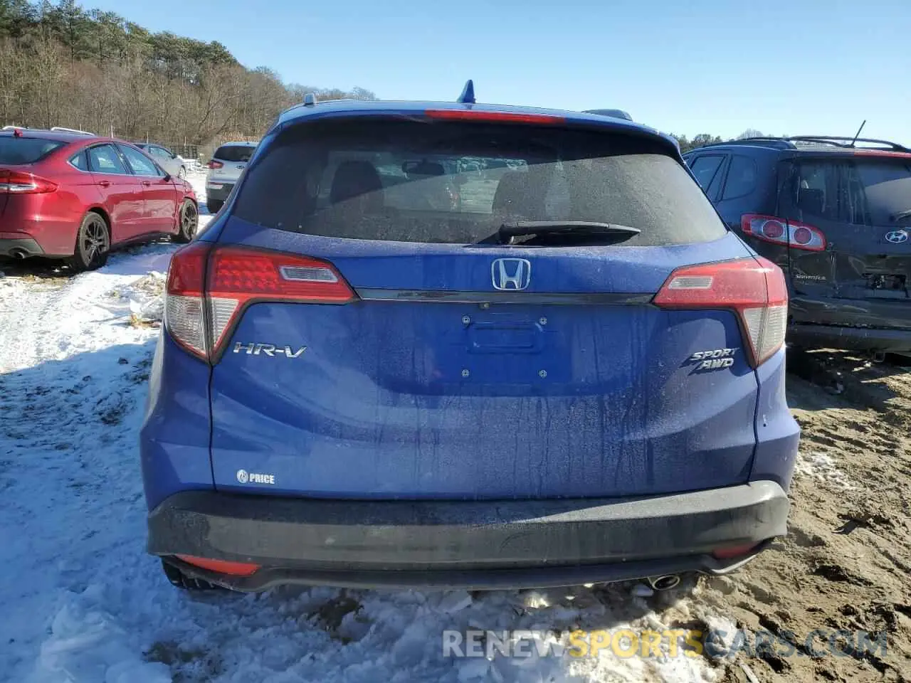 6 Photograph of a damaged car 3CZRU6H15MM709483 HONDA HR-V 2021