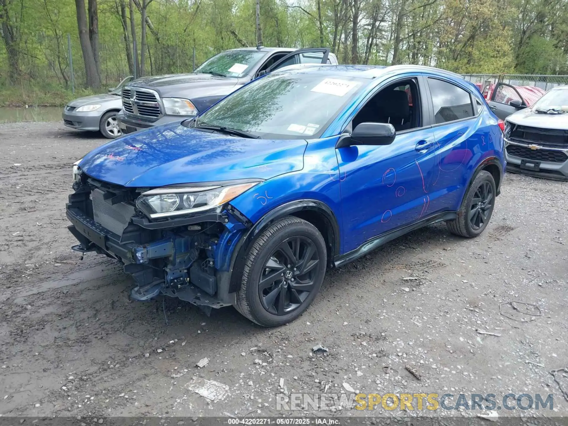 2 Photograph of a damaged car 3CZRU6H15MM749045 HONDA HR-V 2021