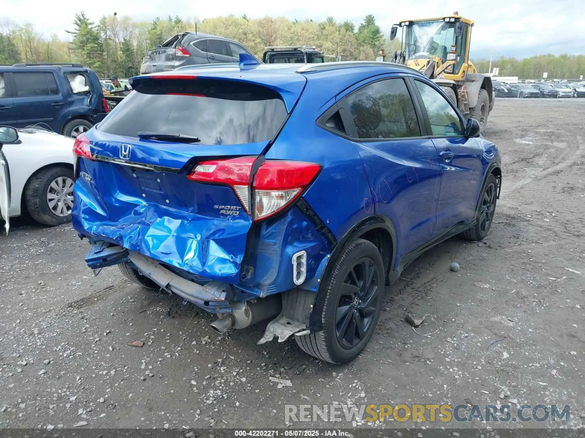 6 Photograph of a damaged car 3CZRU6H15MM749045 HONDA HR-V 2021