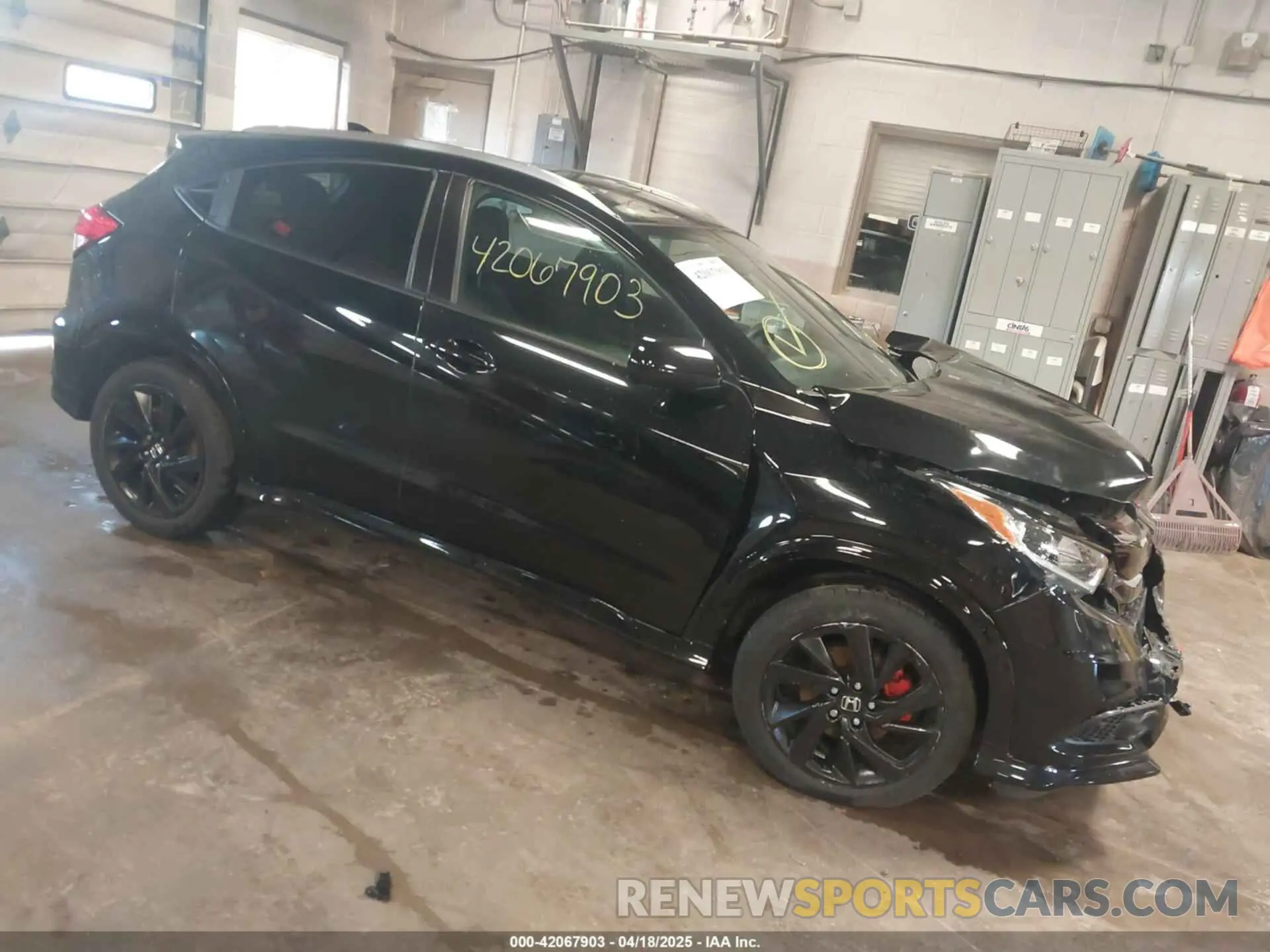 1 Photograph of a damaged car 3CZRU6H16MM743688 HONDA HR-V 2021