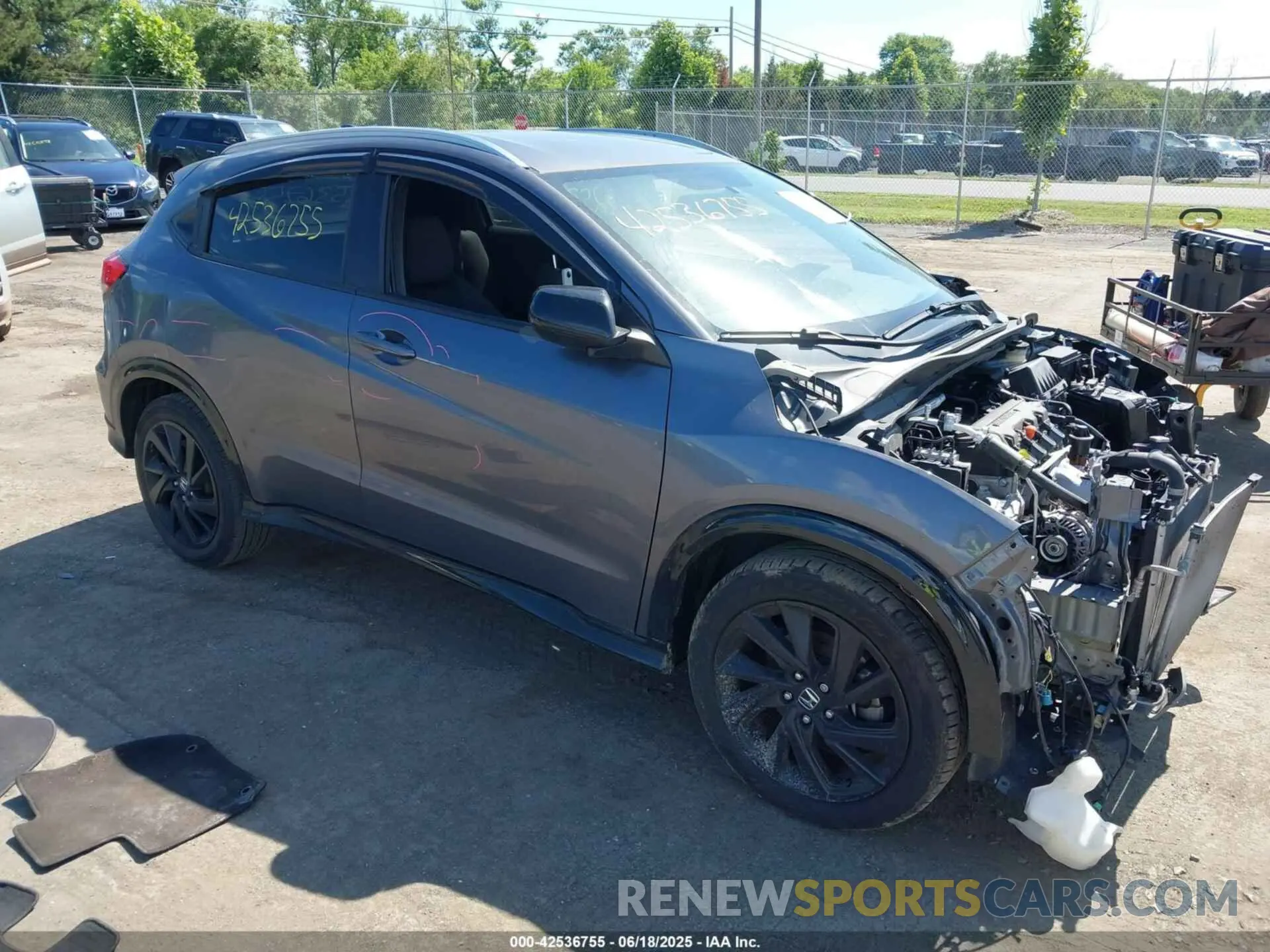 1 Photograph of a damaged car 3CZRU6H17MM720078 HONDA HR-V 2021
