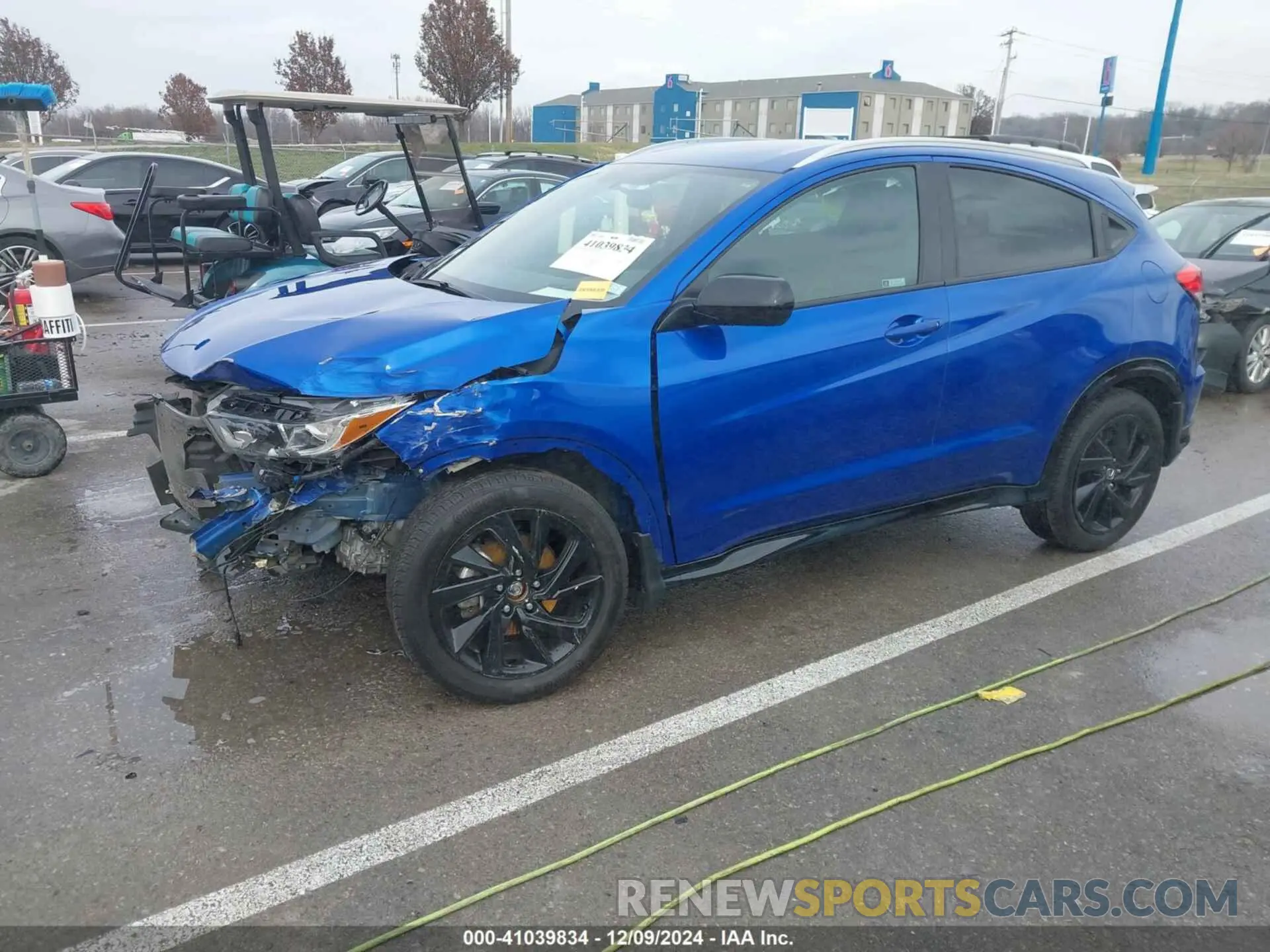 2 Photograph of a damaged car 3CZRU6H18MM750576 HONDA HR-V 2021
