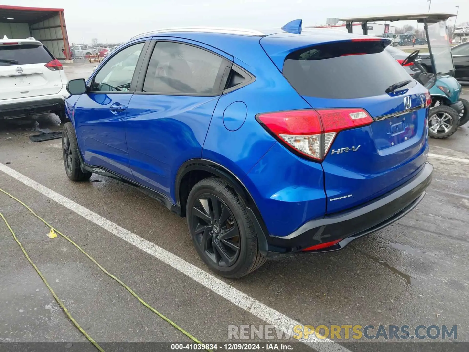 3 Photograph of a damaged car 3CZRU6H18MM750576 HONDA HR-V 2021