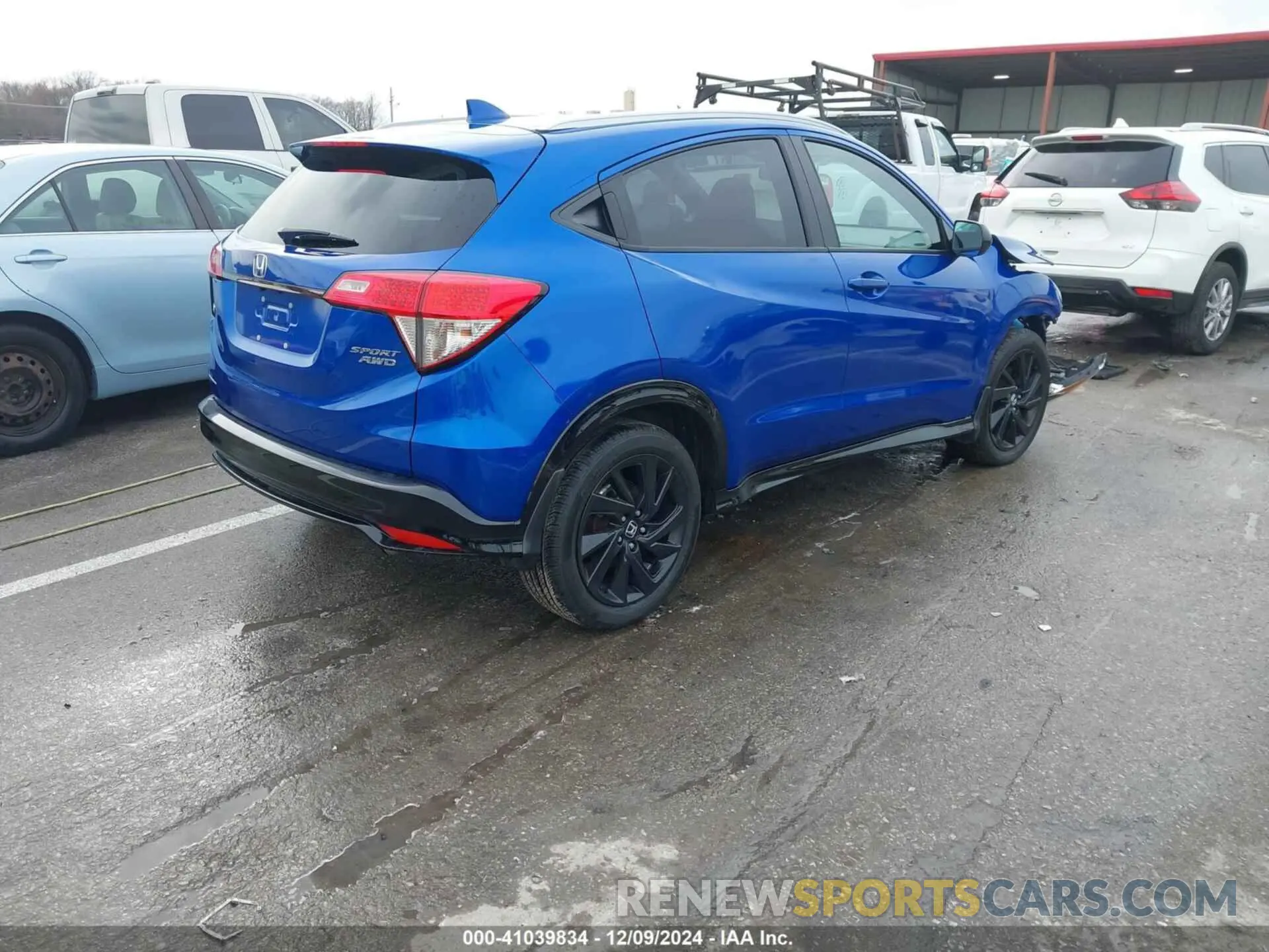 4 Photograph of a damaged car 3CZRU6H18MM750576 HONDA HR-V 2021