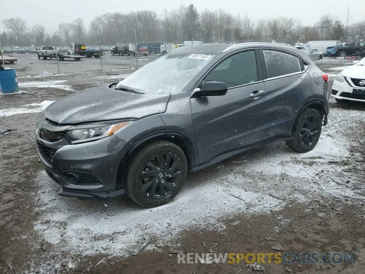 1 Photograph of a damaged car 3CZRU6H19MM711723 HONDA HR-V 2021