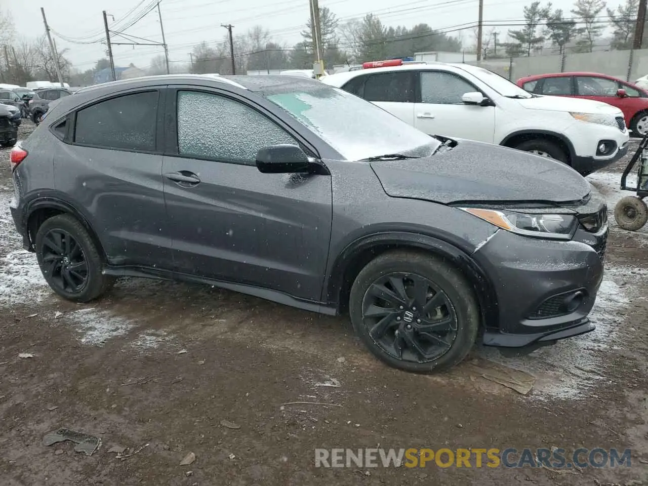 4 Photograph of a damaged car 3CZRU6H19MM711723 HONDA HR-V 2021