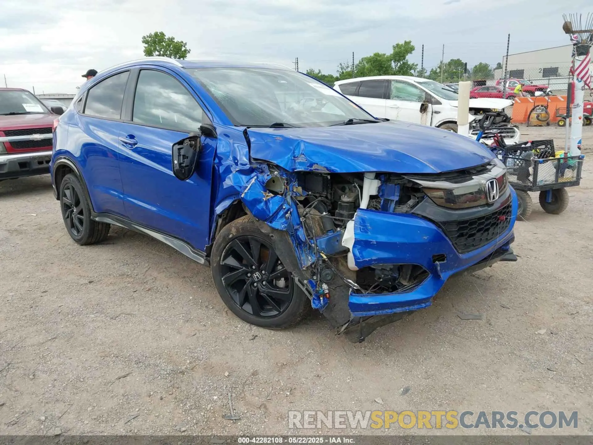 1 Photograph of a damaged car 3CZRU6H19MM730059 HONDA HR-V 2021