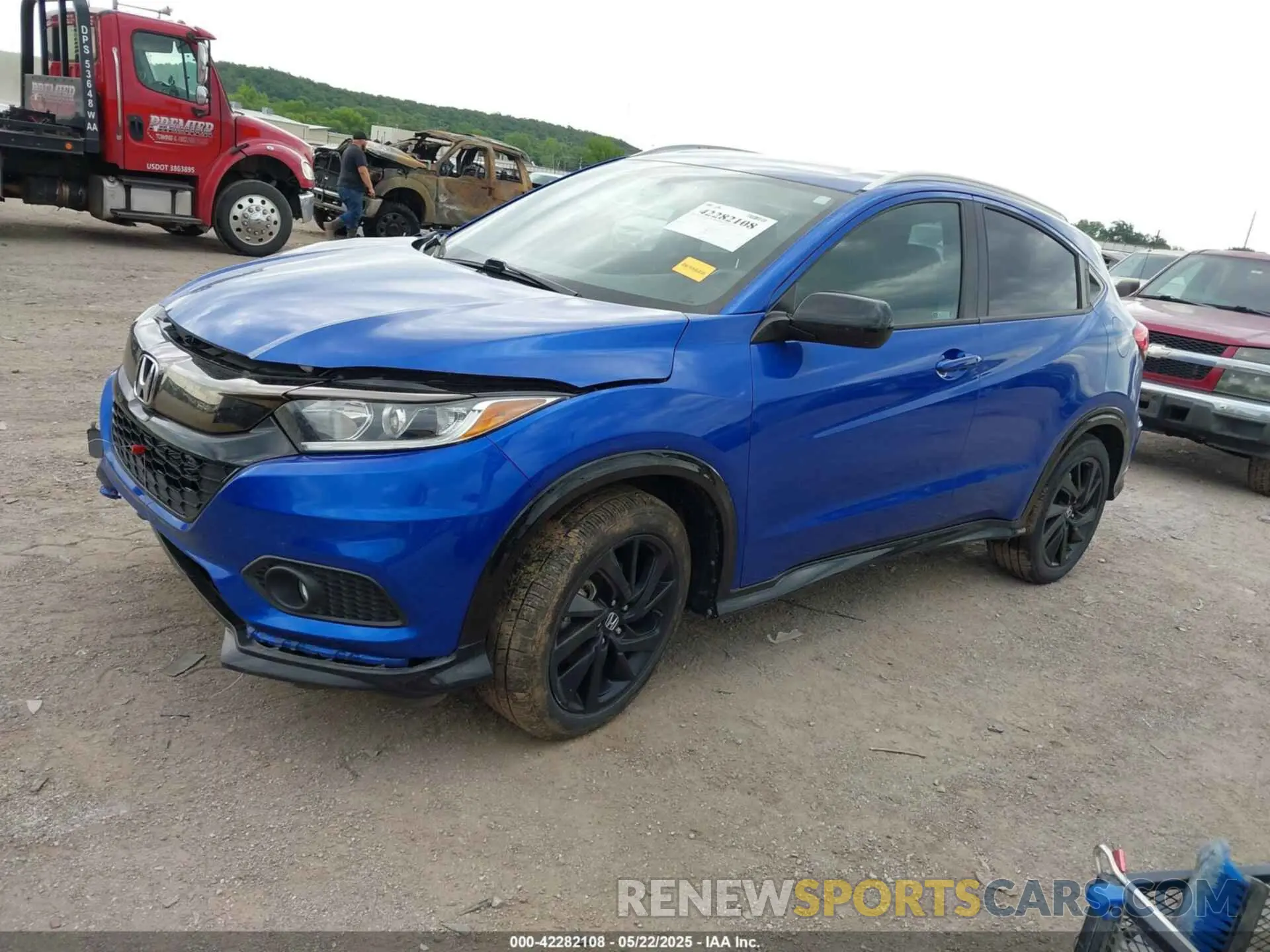 2 Photograph of a damaged car 3CZRU6H19MM730059 HONDA HR-V 2021