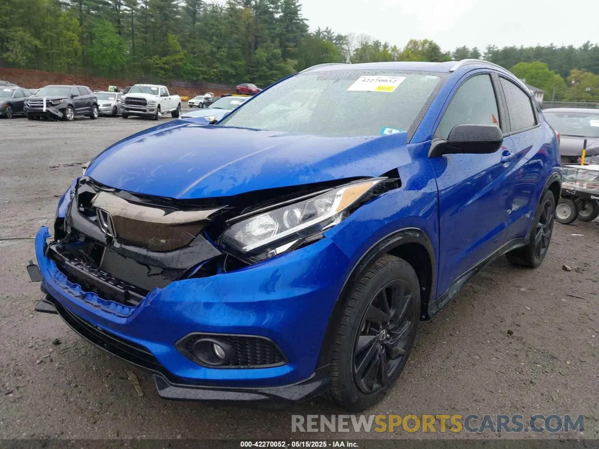 2 Photograph of a damaged car 3CZRU6H1XMM751017 HONDA HR-V 2021