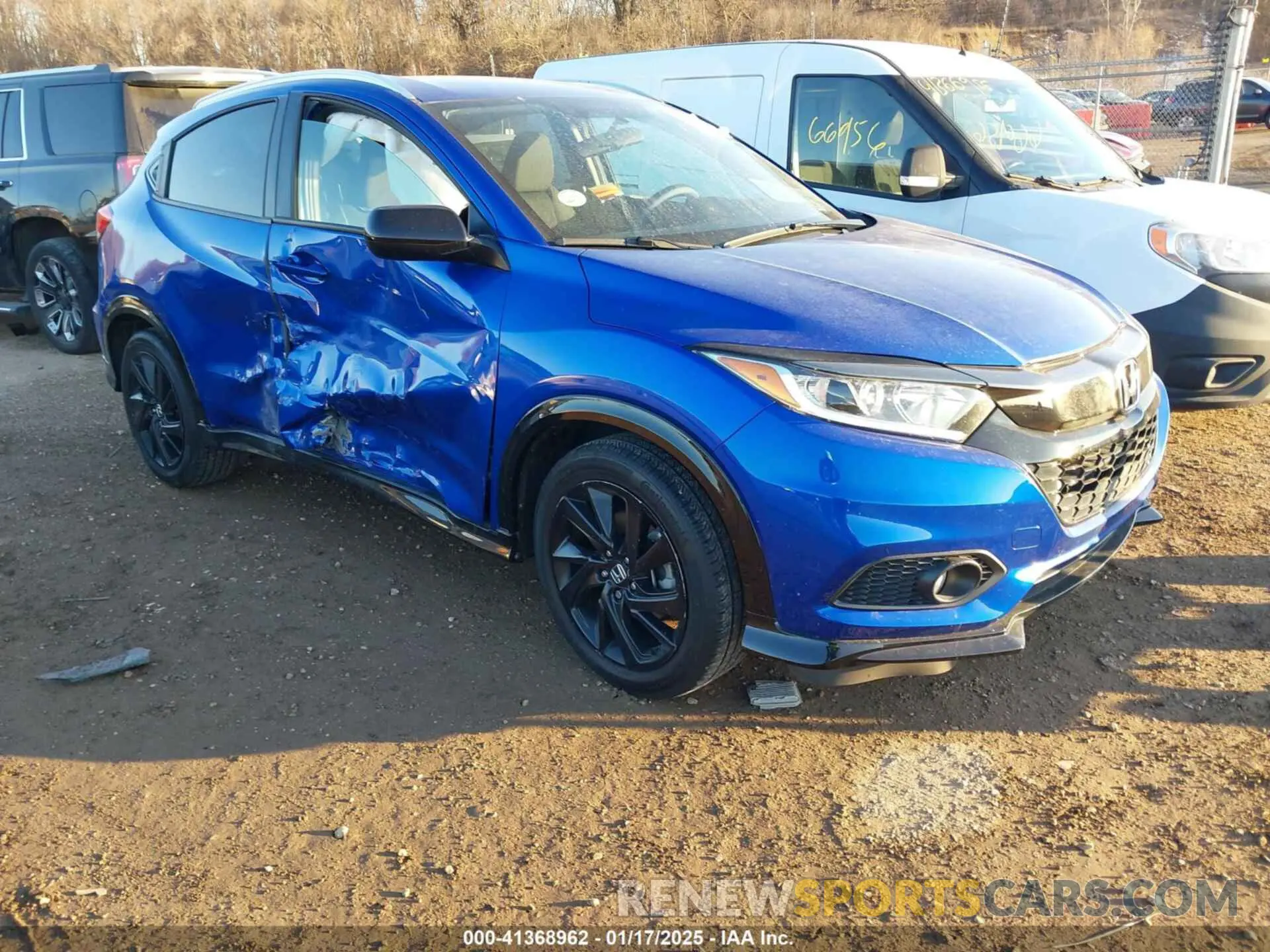 1 Photograph of a damaged car 3CZRU6H1XMM755679 HONDA HR-V 2021