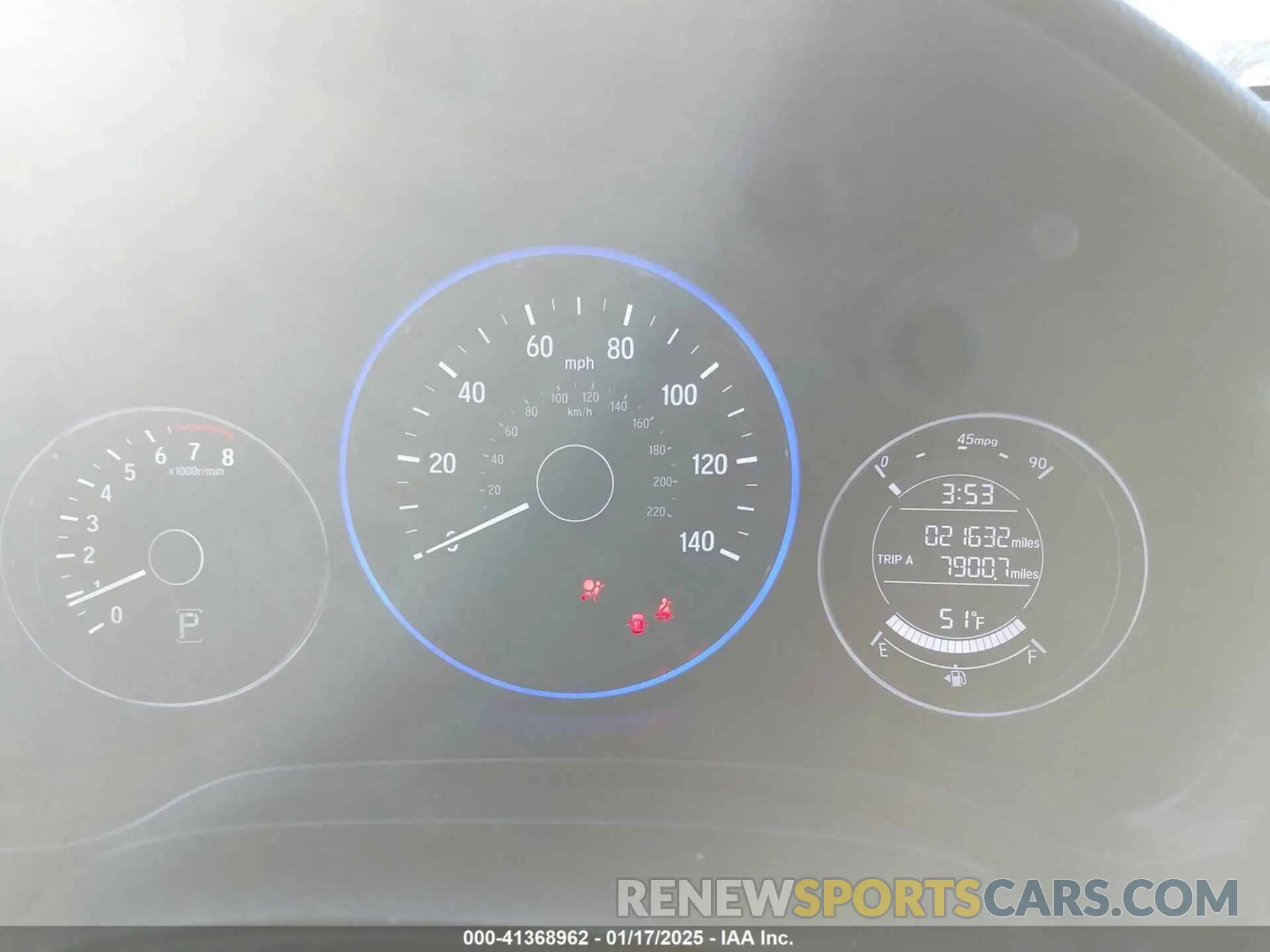 7 Photograph of a damaged car 3CZRU6H1XMM755679 HONDA HR-V 2021