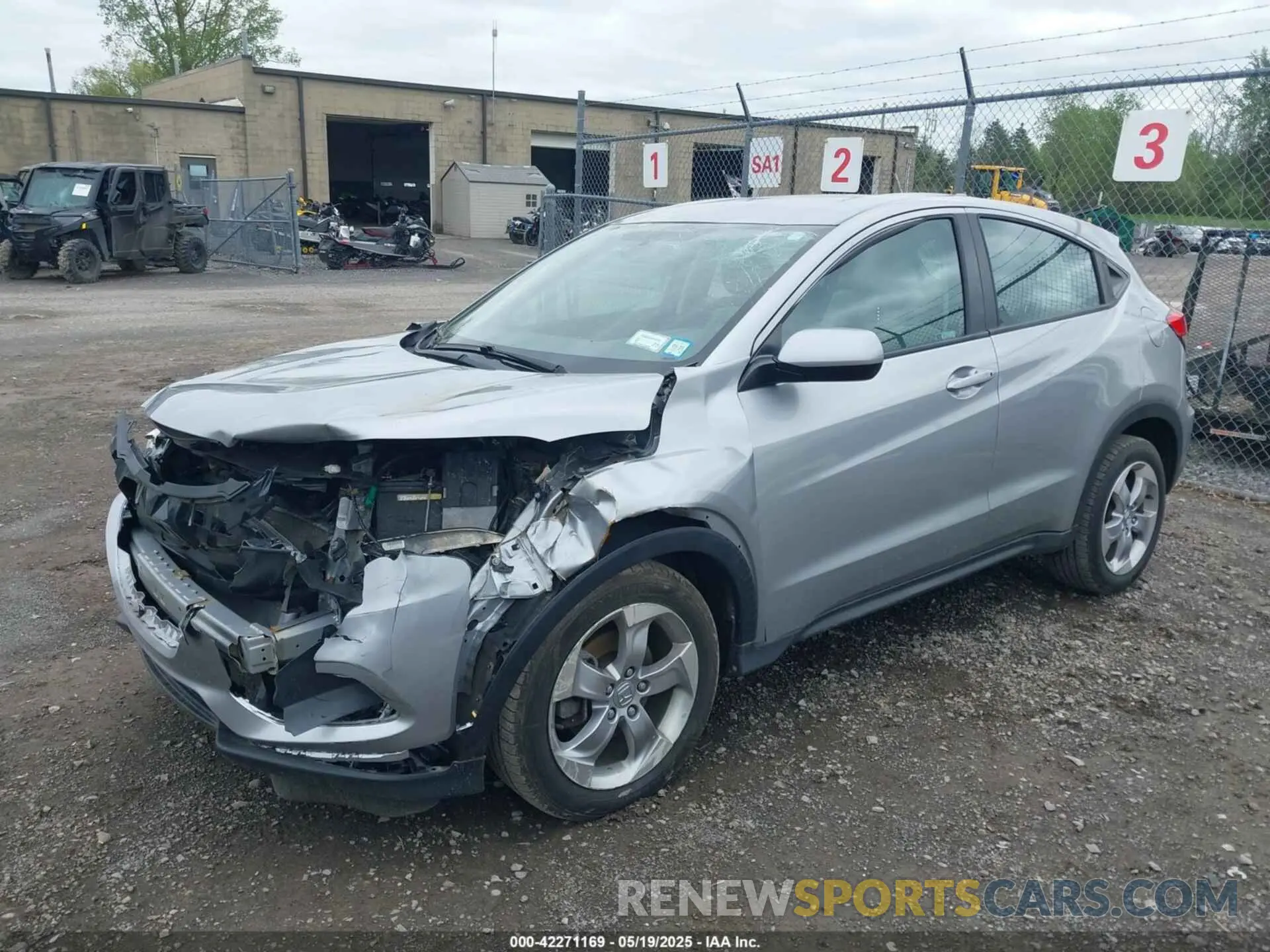 2 Photograph of a damaged car 3CZRU6H31MM703150 HONDA HR-V 2021