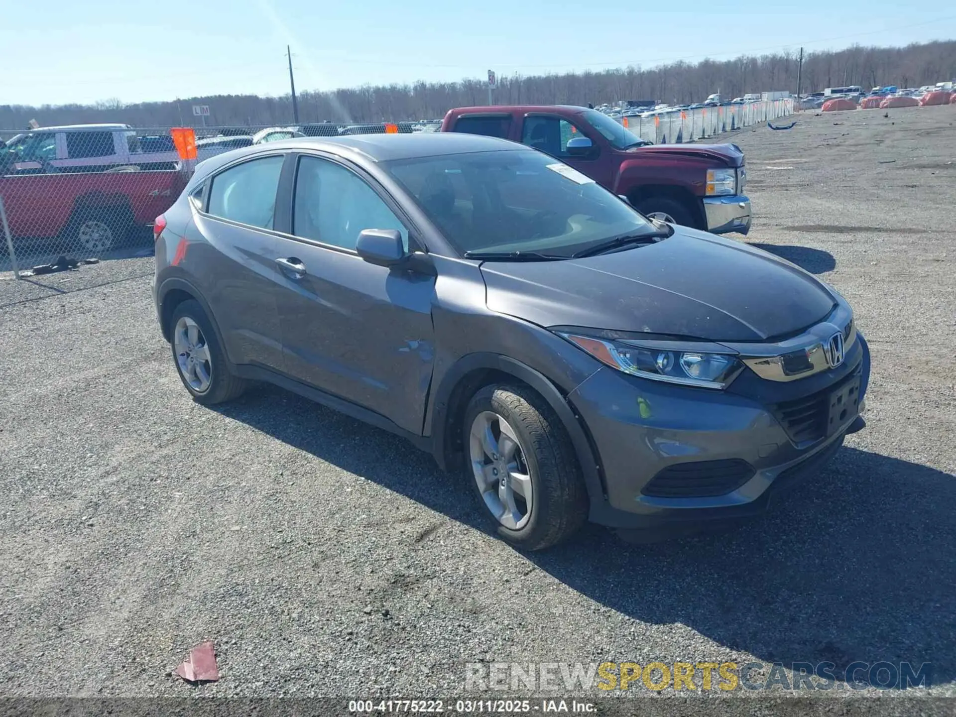 1 Photograph of a damaged car 3CZRU6H33MM731998 HONDA HR-V 2021