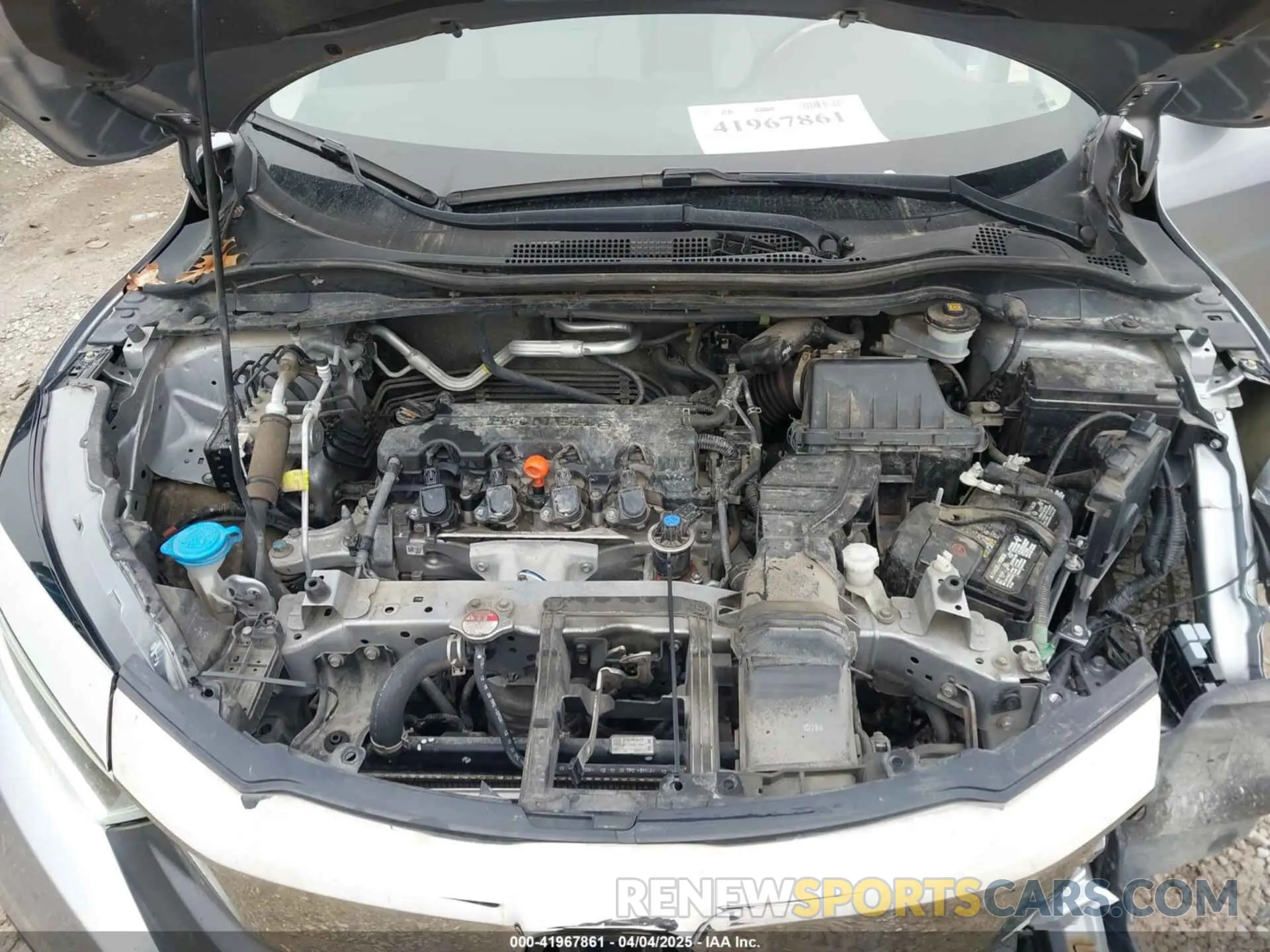 10 Photograph of a damaged car 3CZRU6H33MM743925 HONDA HR-V 2021