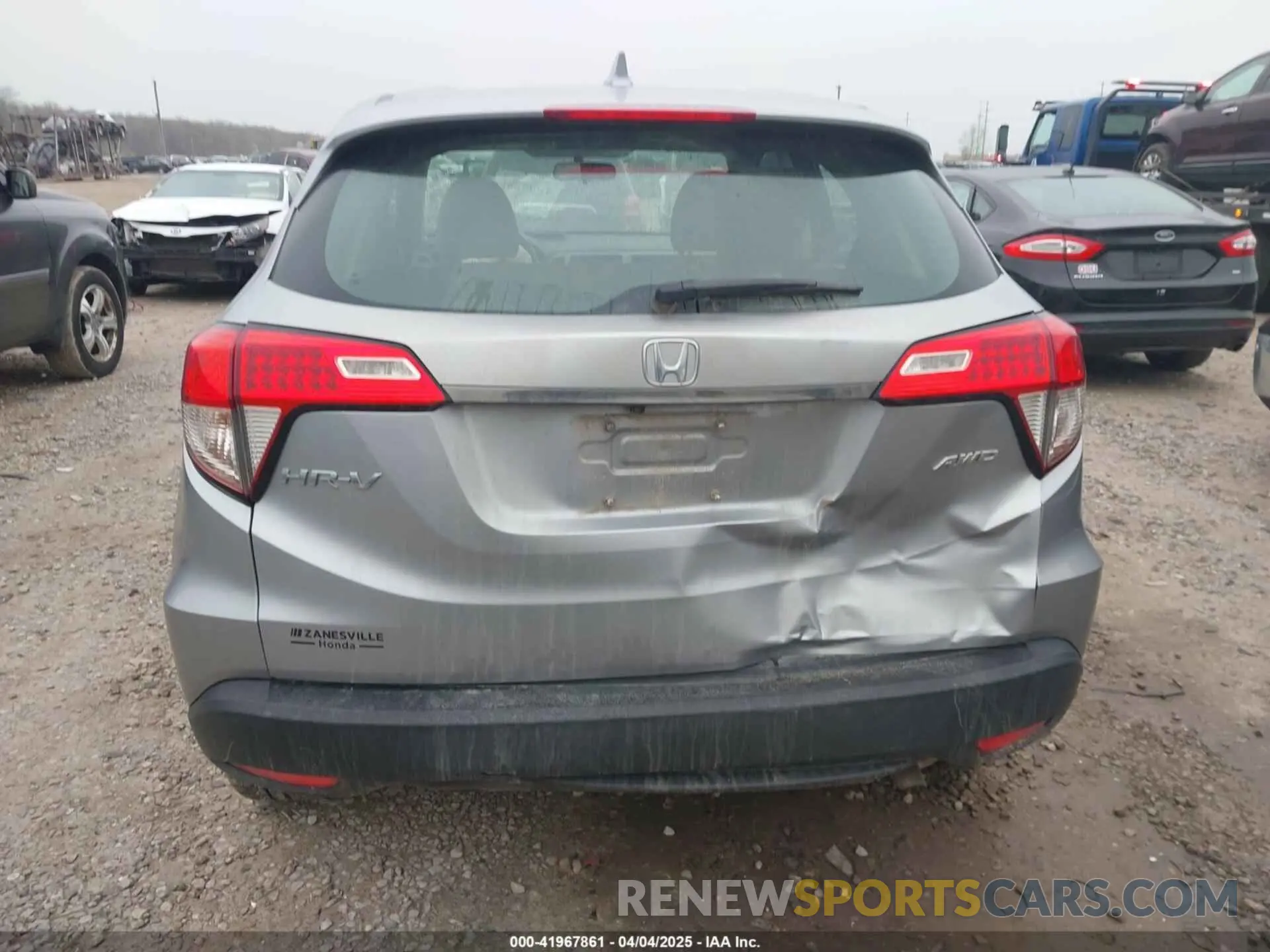 16 Photograph of a damaged car 3CZRU6H33MM743925 HONDA HR-V 2021