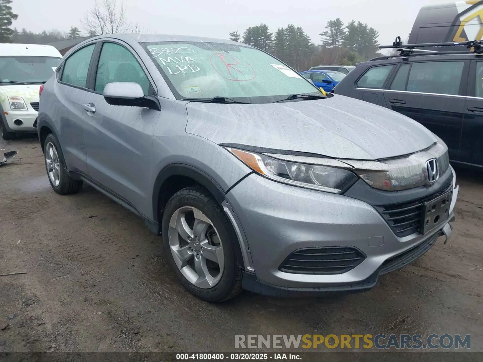 1 Photograph of a damaged car 3CZRU6H33MM753158 HONDA HR-V 2021