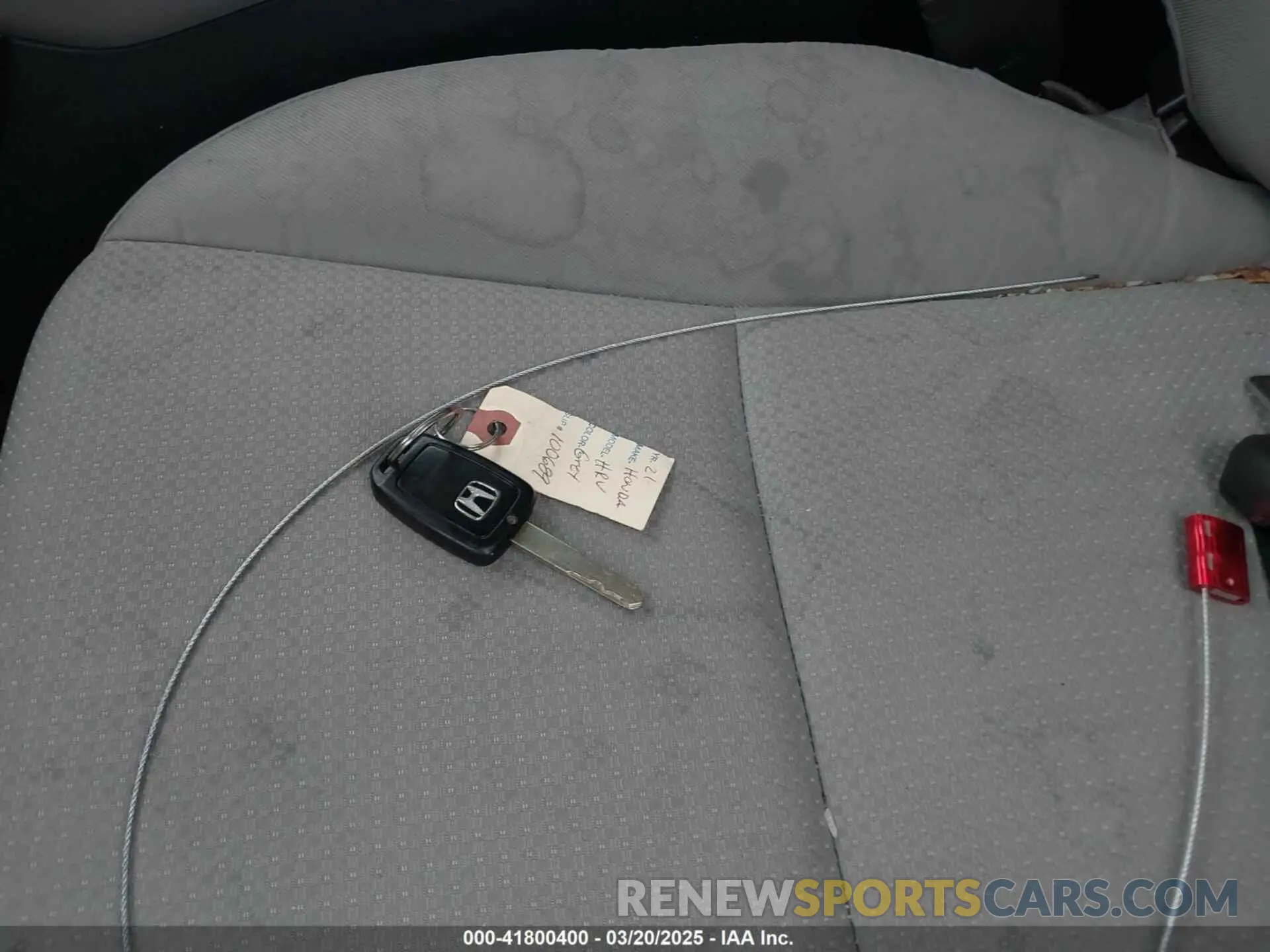 11 Photograph of a damaged car 3CZRU6H33MM753158 HONDA HR-V 2021