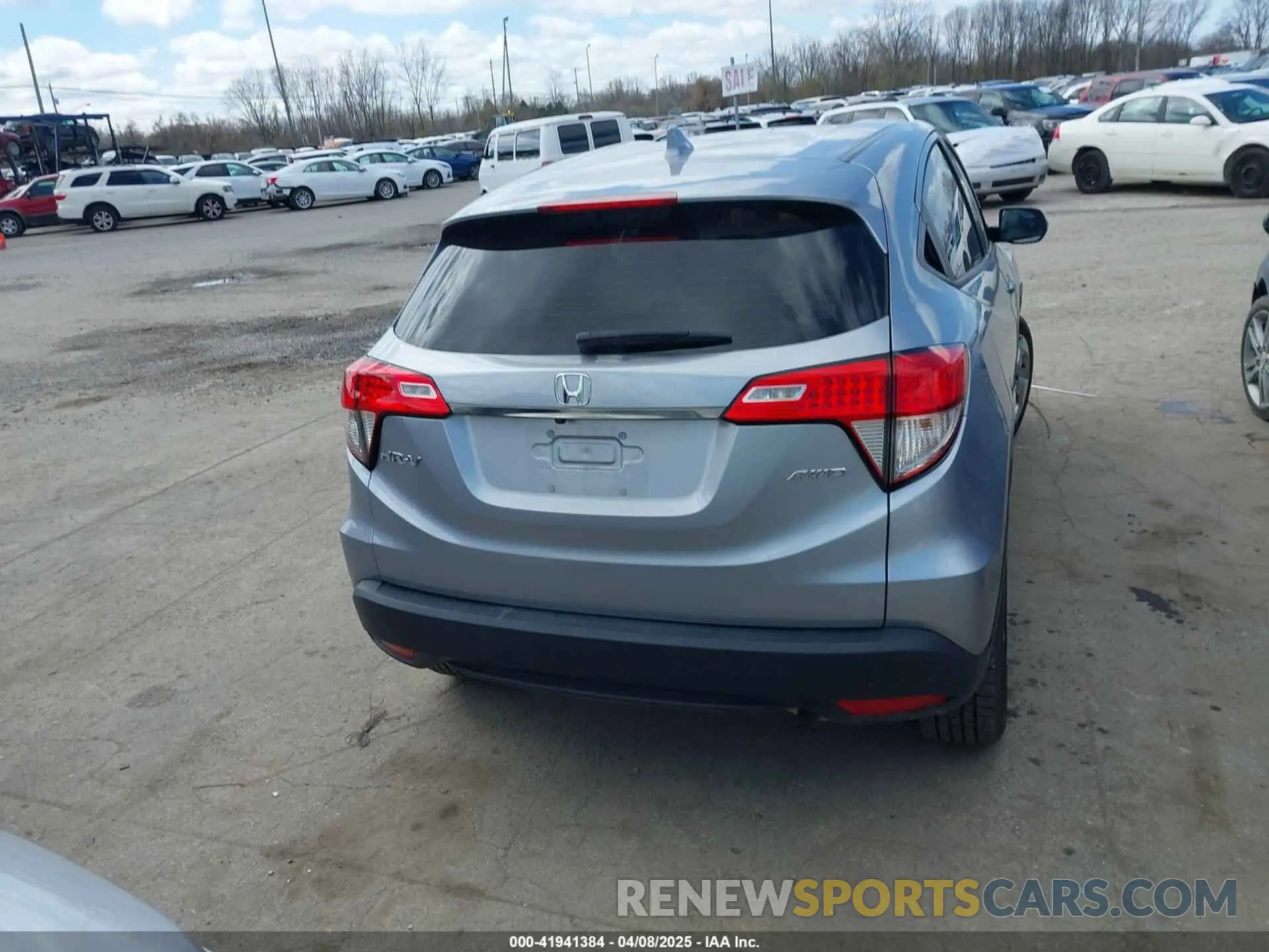 16 Photograph of a damaged car 3CZRU6H34MM738782 HONDA HR-V 2021