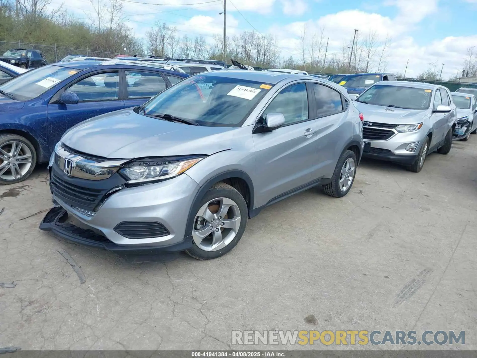 2 Photograph of a damaged car 3CZRU6H34MM738782 HONDA HR-V 2021