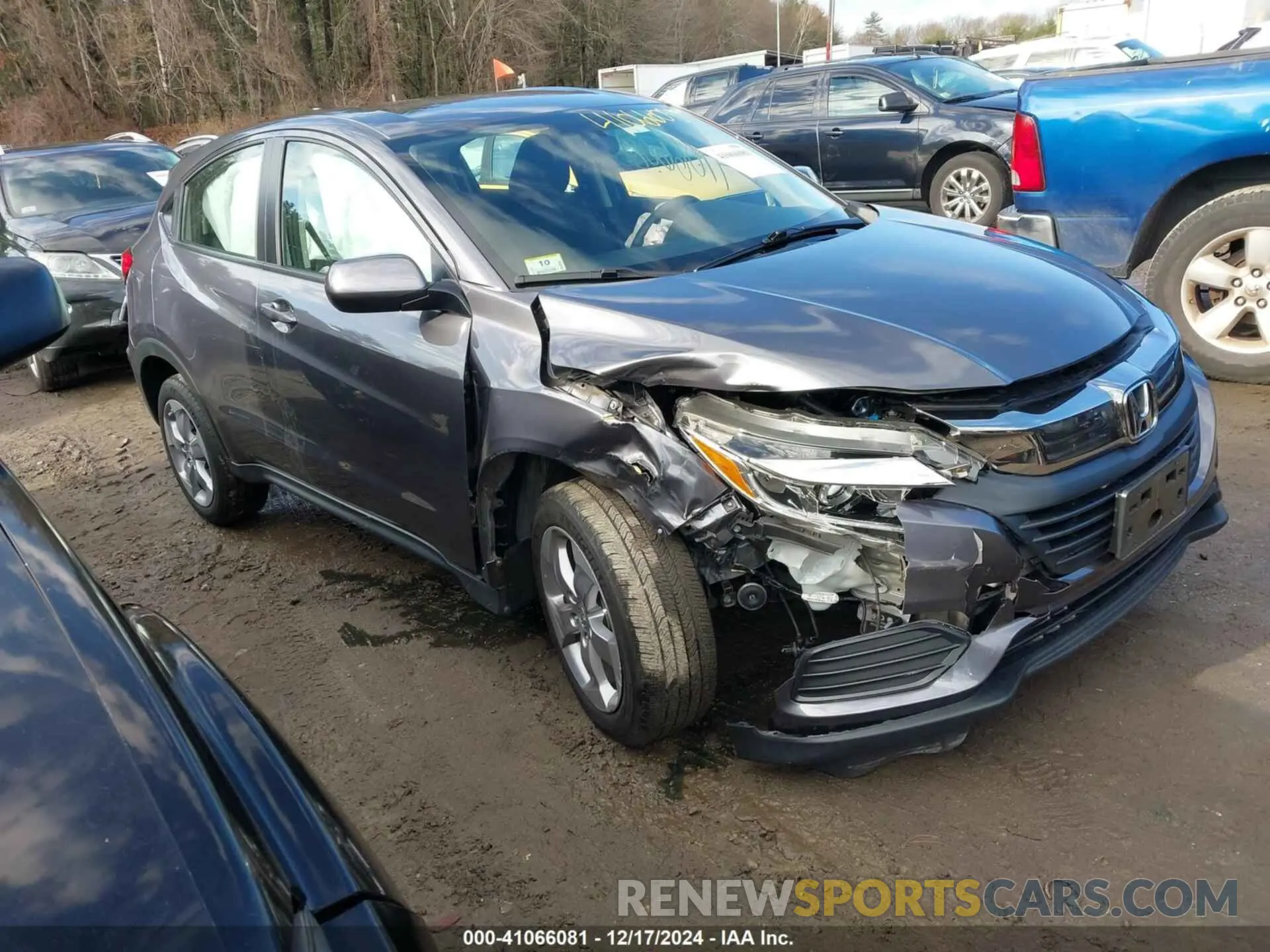 1 Photograph of a damaged car 3CZRU6H35MM707234 HONDA HR-V 2021