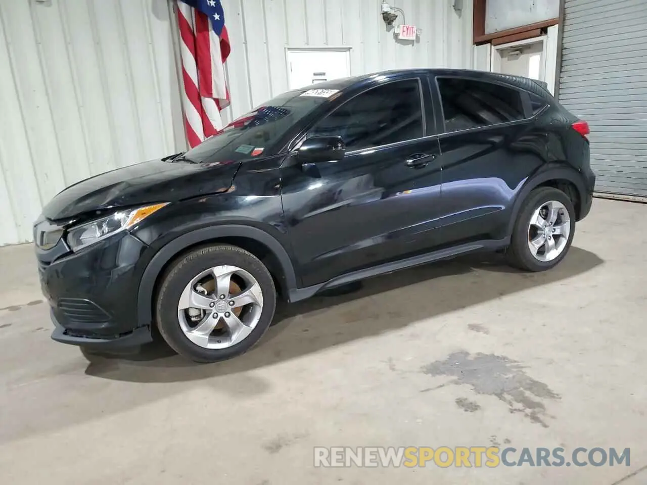 1 Photograph of a damaged car 3CZRU6H35MM712496 HONDA HR-V 2021