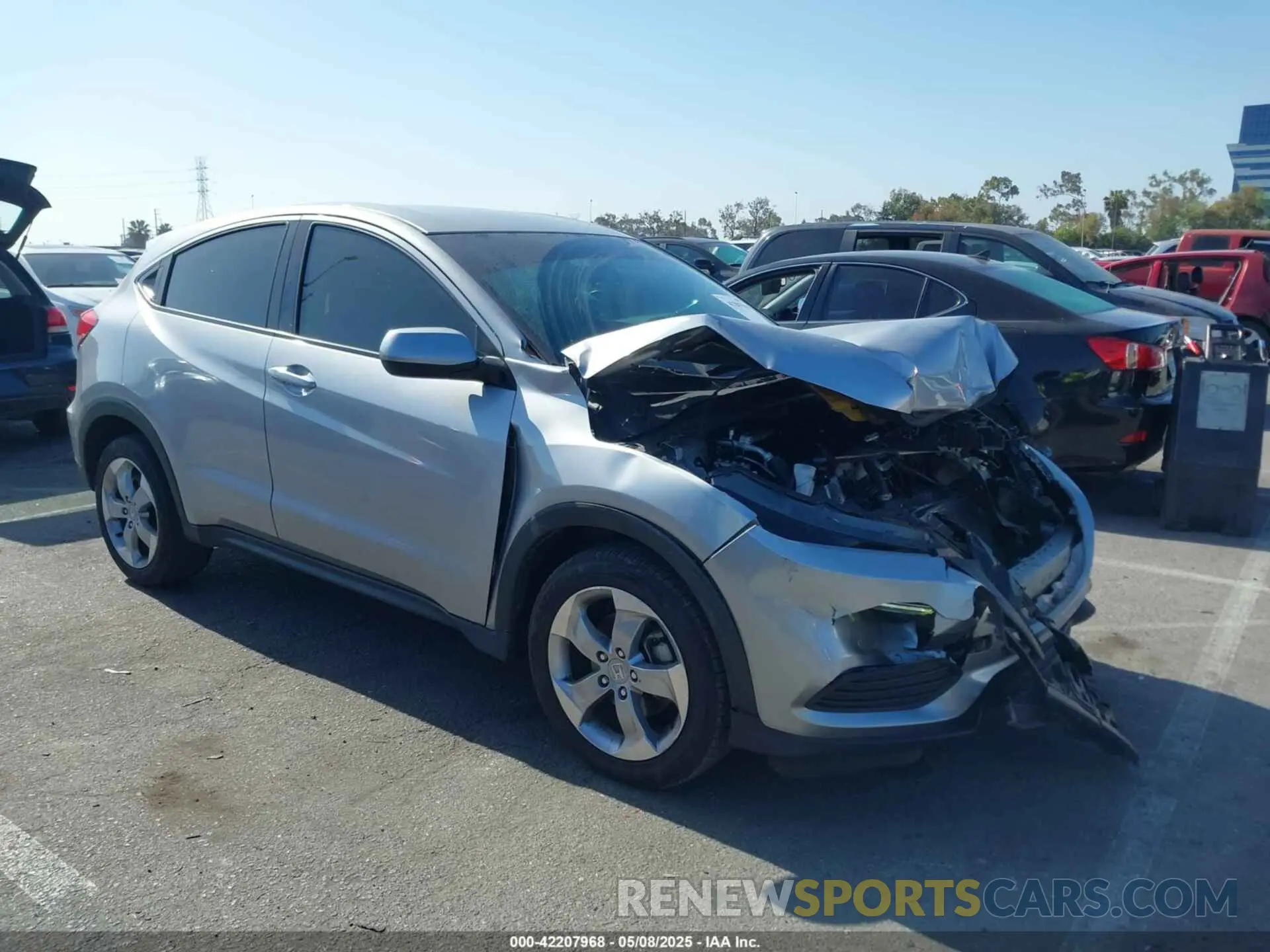 1 Photograph of a damaged car 3CZRU6H35MM756417 HONDA HR-V 2021