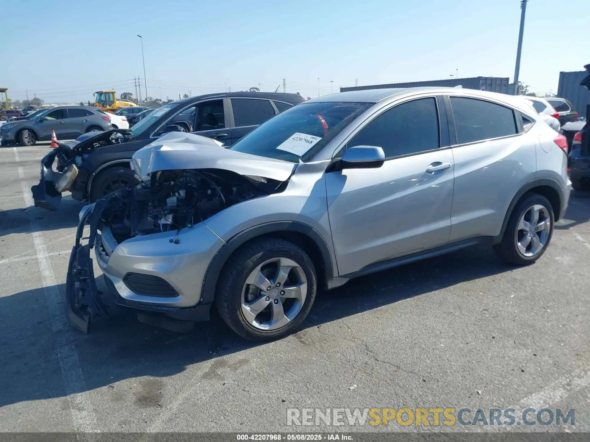 2 Photograph of a damaged car 3CZRU6H35MM756417 HONDA HR-V 2021