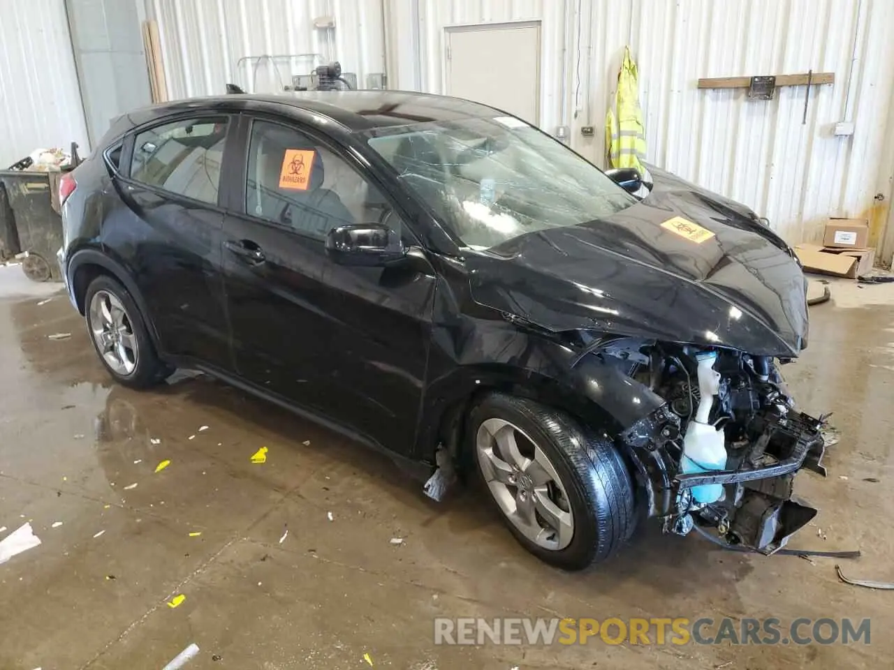 4 Photograph of a damaged car 3CZRU6H36MM738816 HONDA HR-V 2021