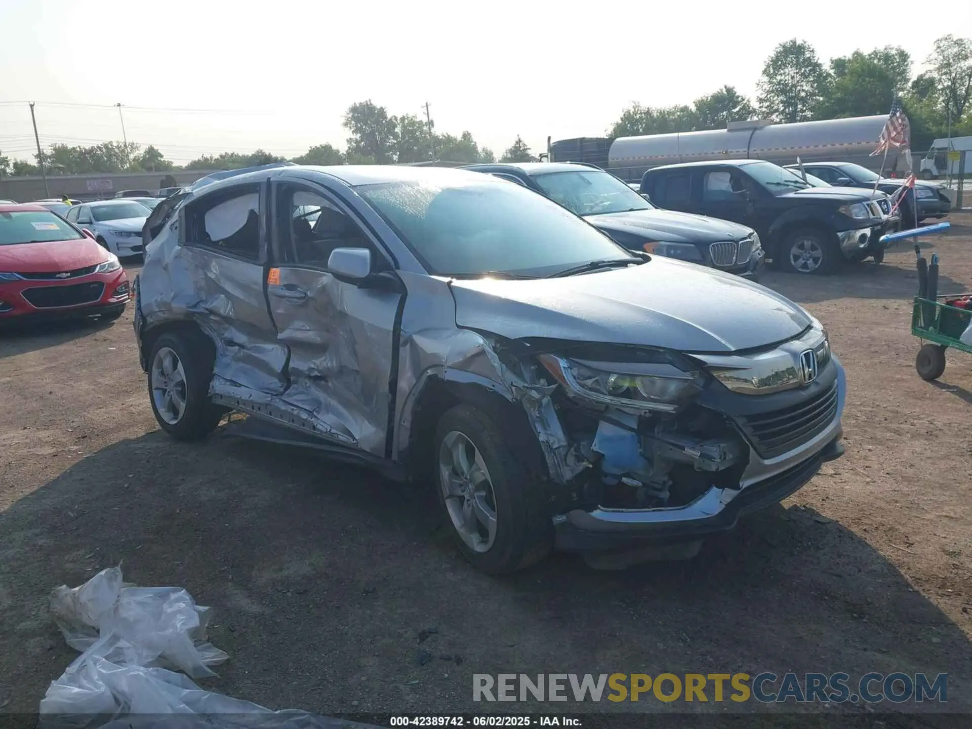 1 Photograph of a damaged car 3CZRU6H36MM739710 HONDA HR-V 2021