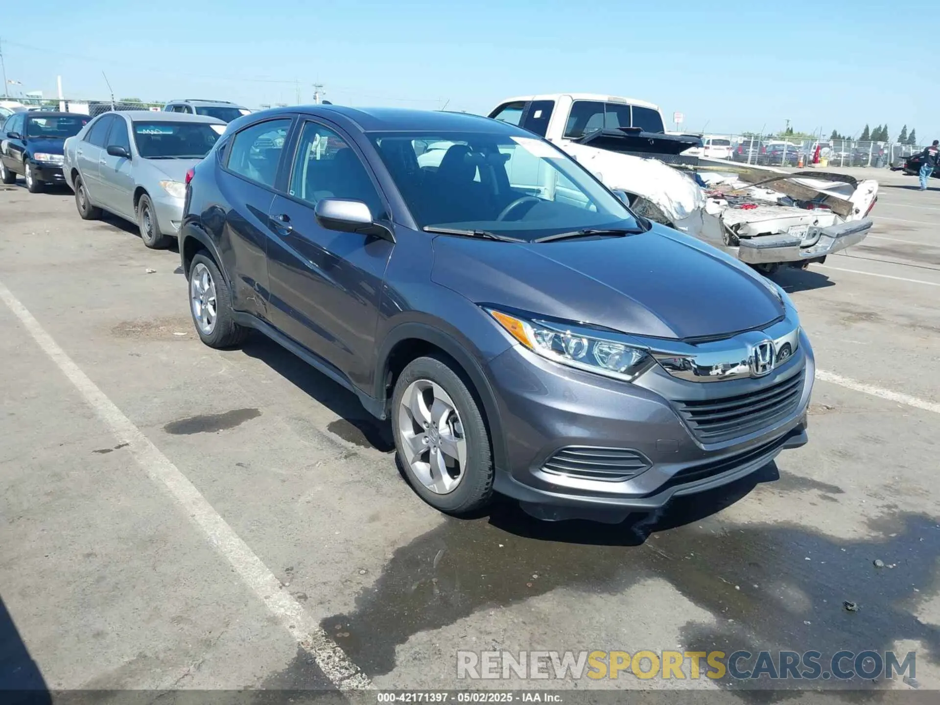 1 Photograph of a damaged car 3CZRU6H37MM713309 HONDA HR-V 2021