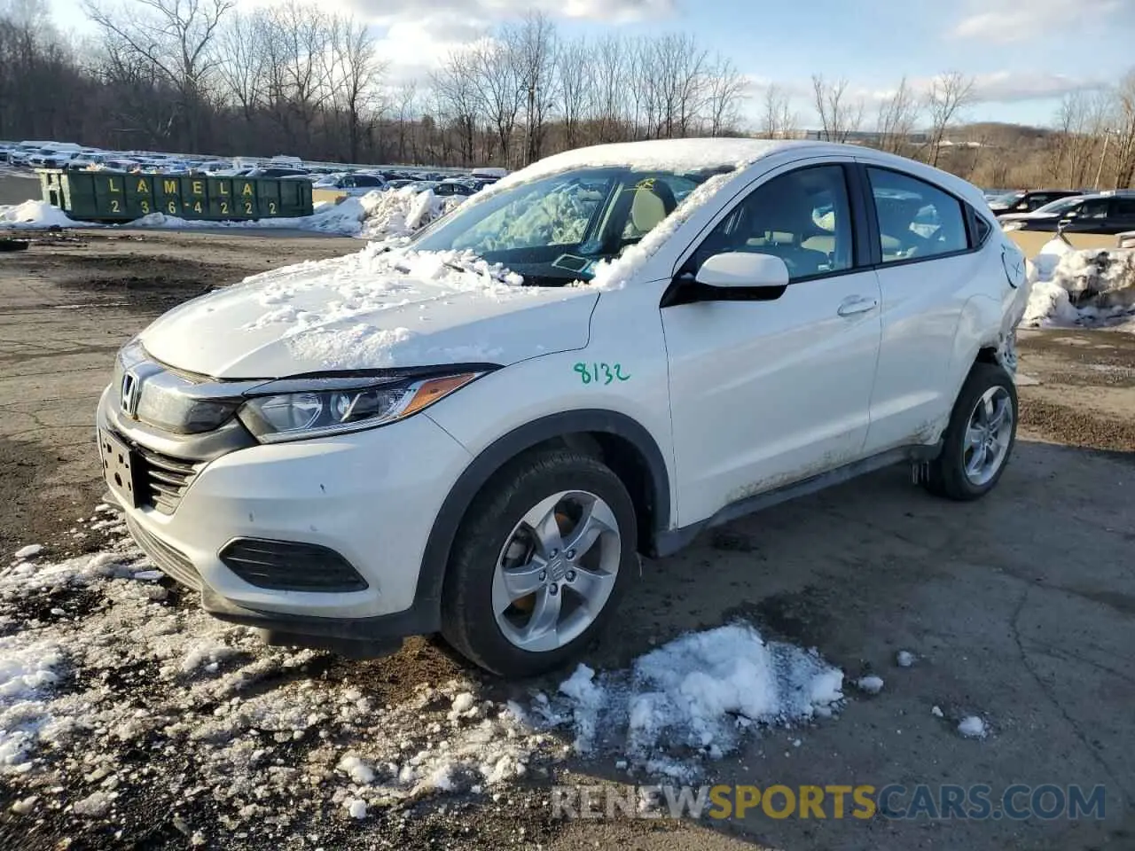 1 Photograph of a damaged car 3CZRU6H37MM719742 HONDA HR-V 2021