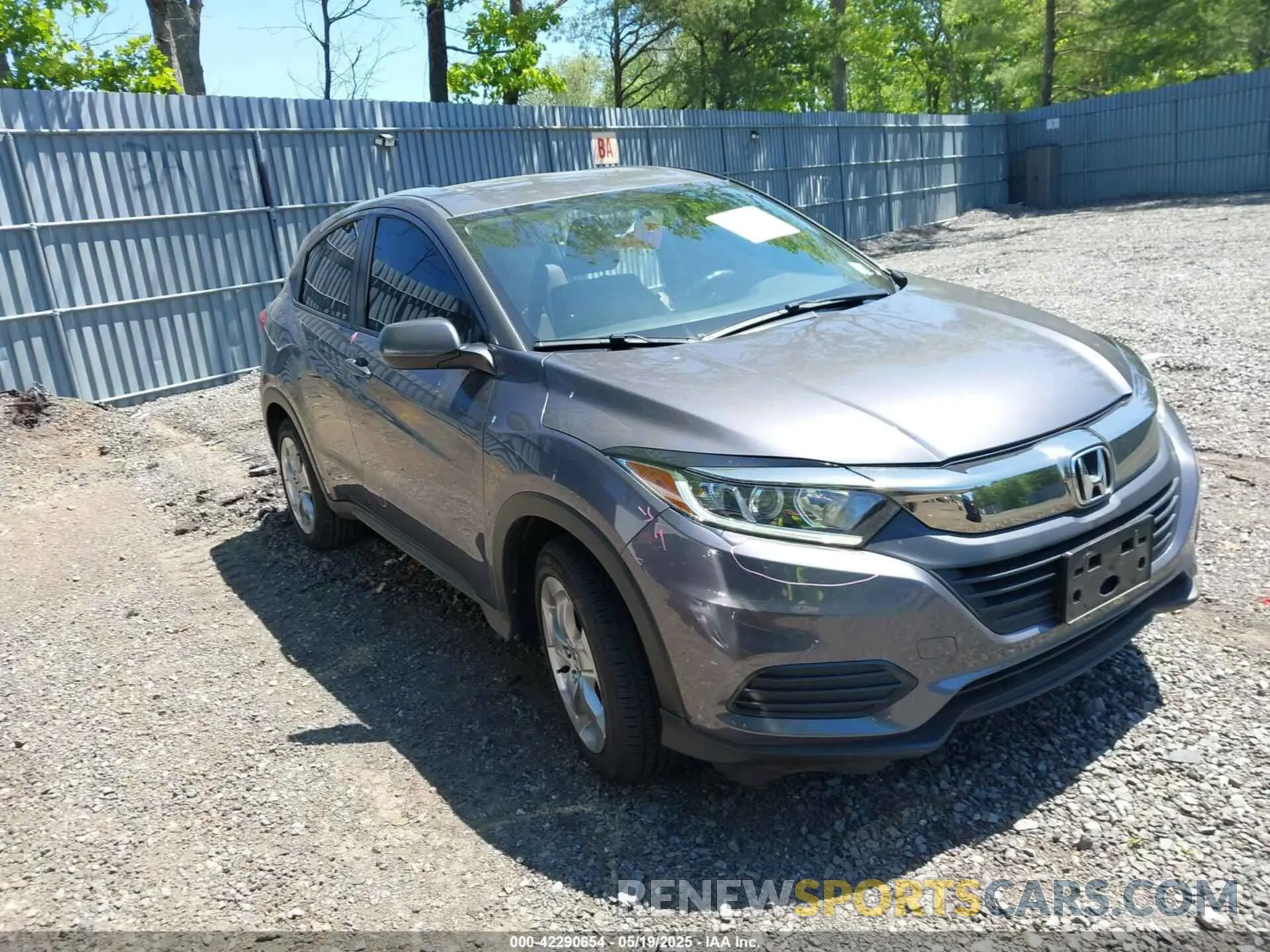 1 Photograph of a damaged car 3CZRU6H38MM747016 HONDA HR-V 2021