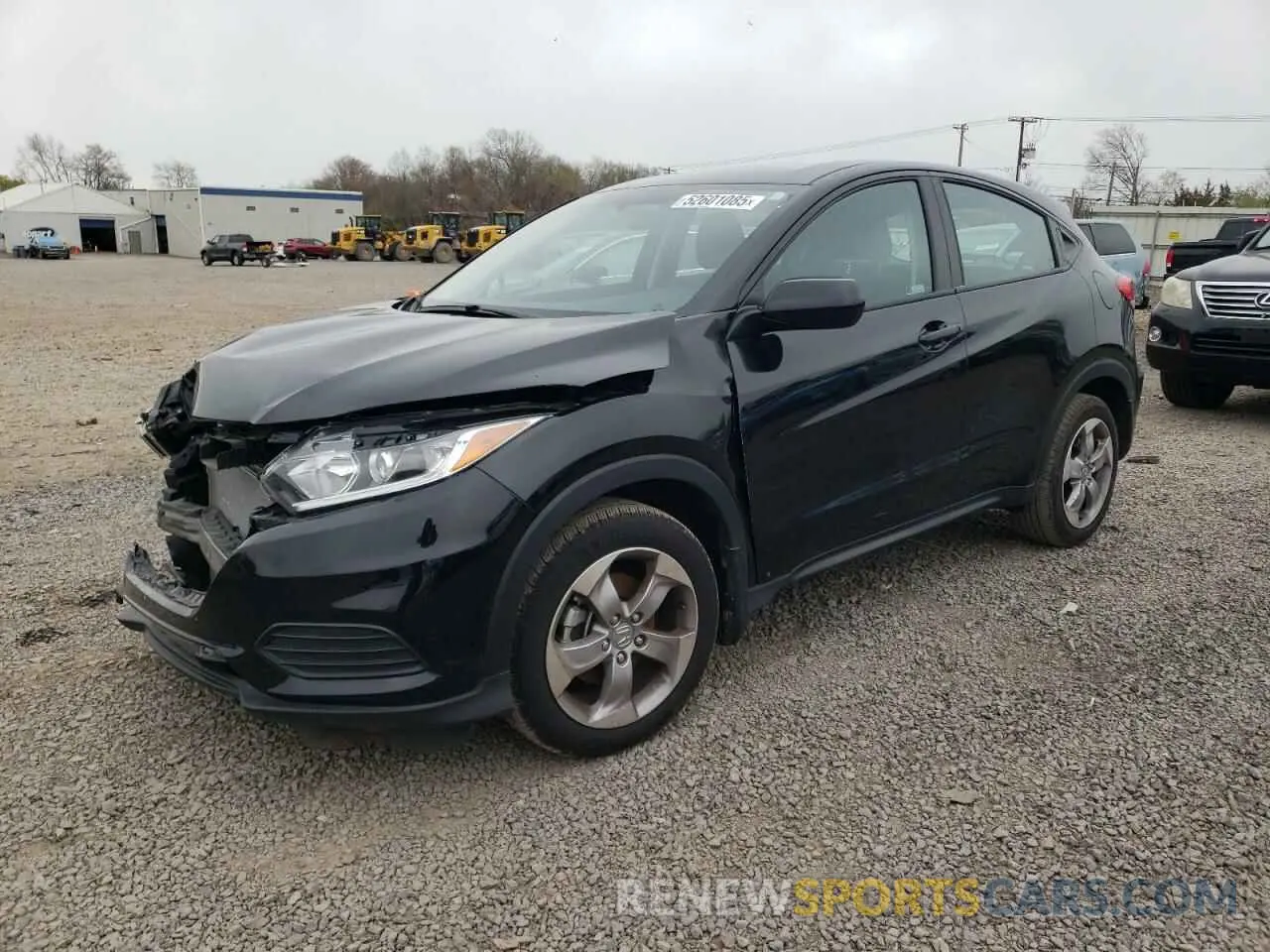 1 Photograph of a damaged car 3CZRU6H39MM732900 HONDA HR-V 2021