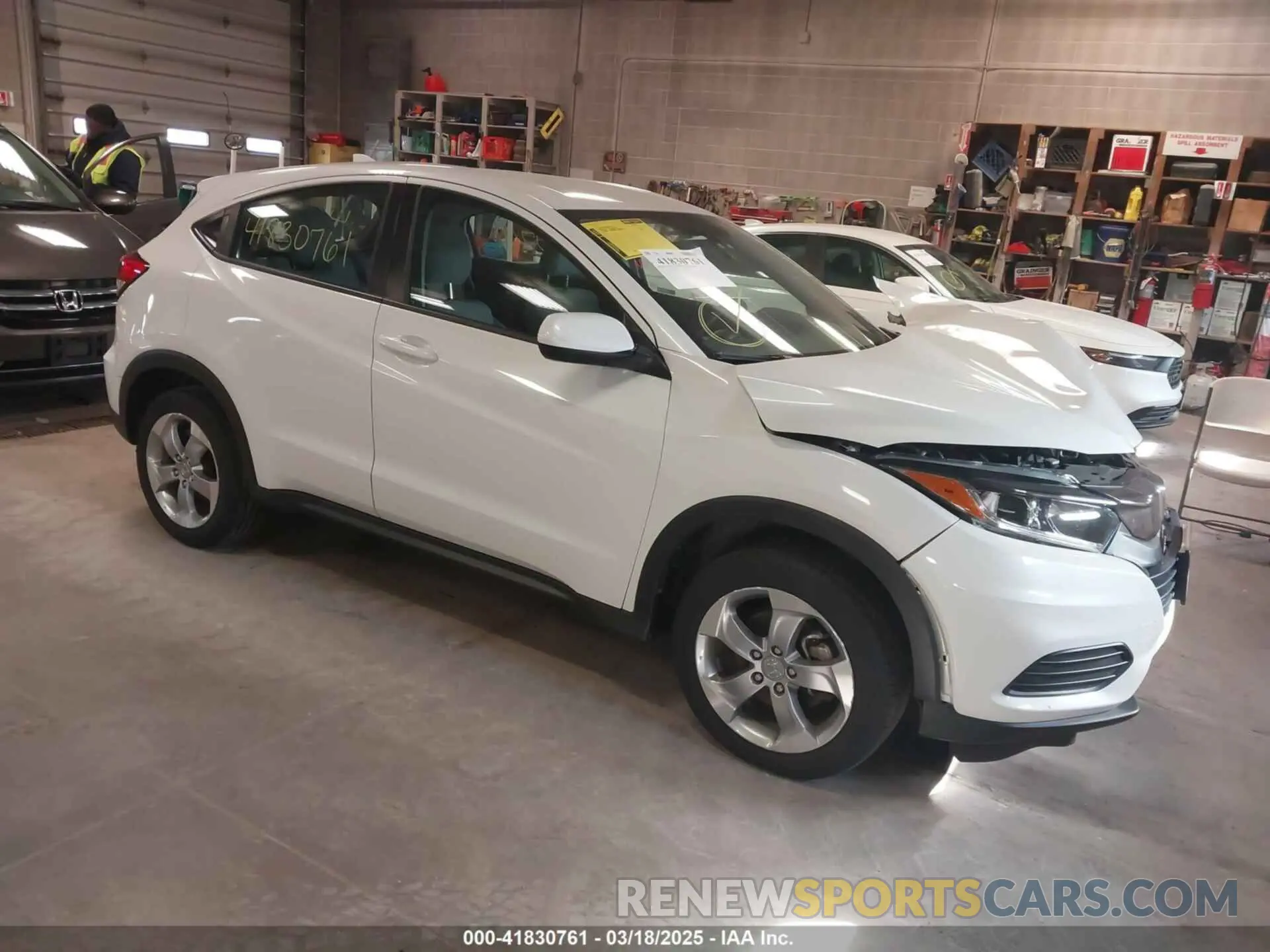 1 Photograph of a damaged car 3CZRU6H39MM734422 HONDA HR-V 2021