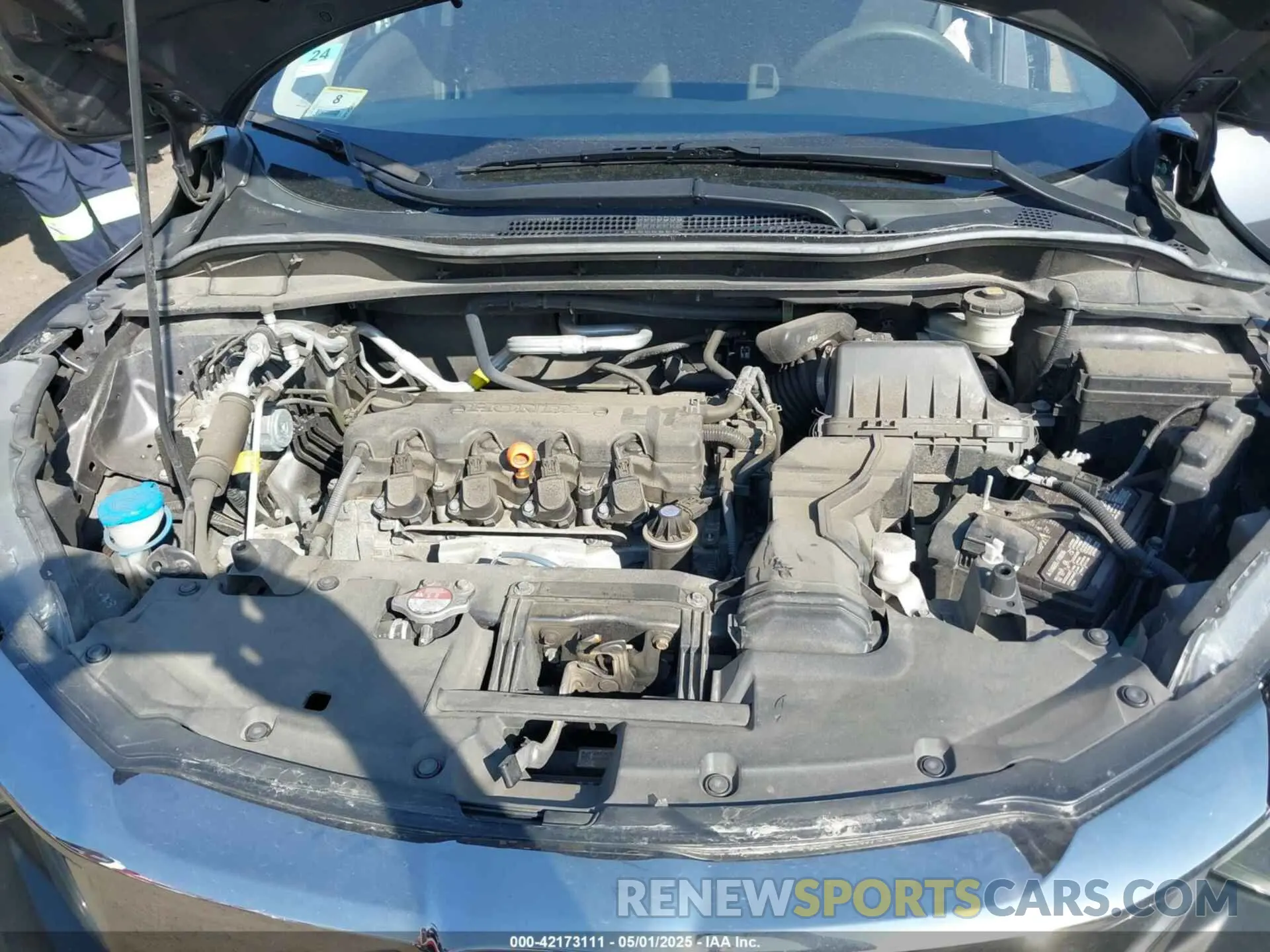 10 Photograph of a damaged car 3CZRU6H3XMM755358 HONDA HR-V 2021