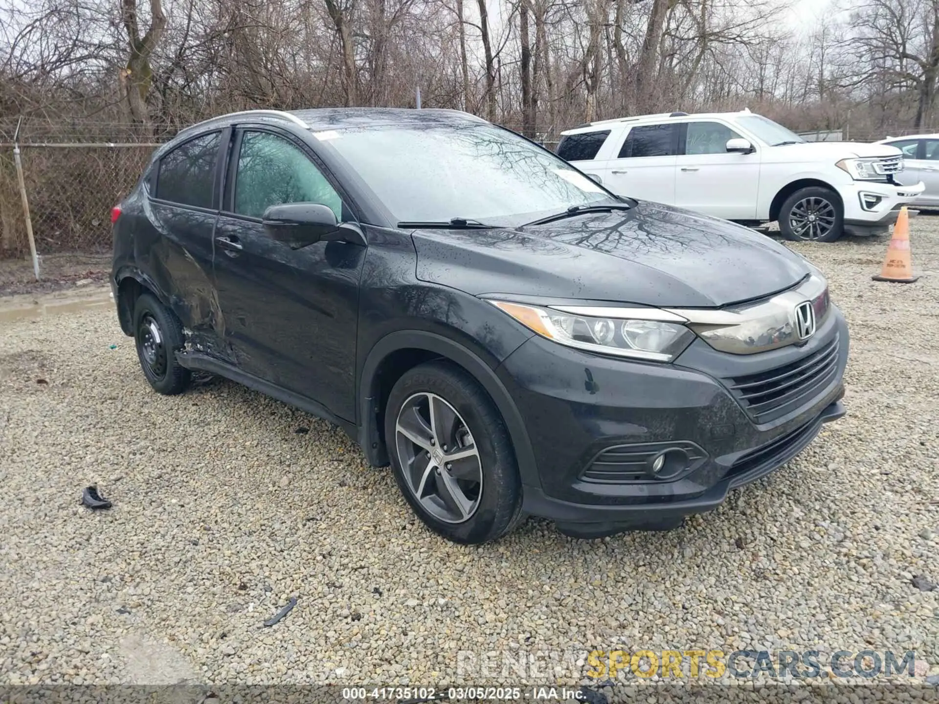1 Photograph of a damaged car 3CZRU6H50MM717686 HONDA HR-V 2021