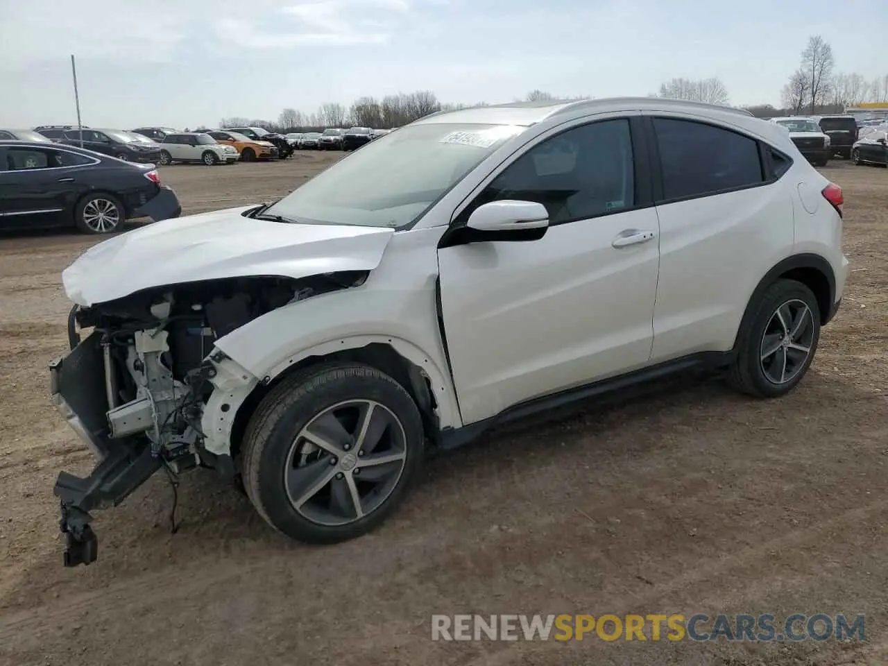 1 Photograph of a damaged car 3CZRU6H51MM704008 HONDA HR-V 2021