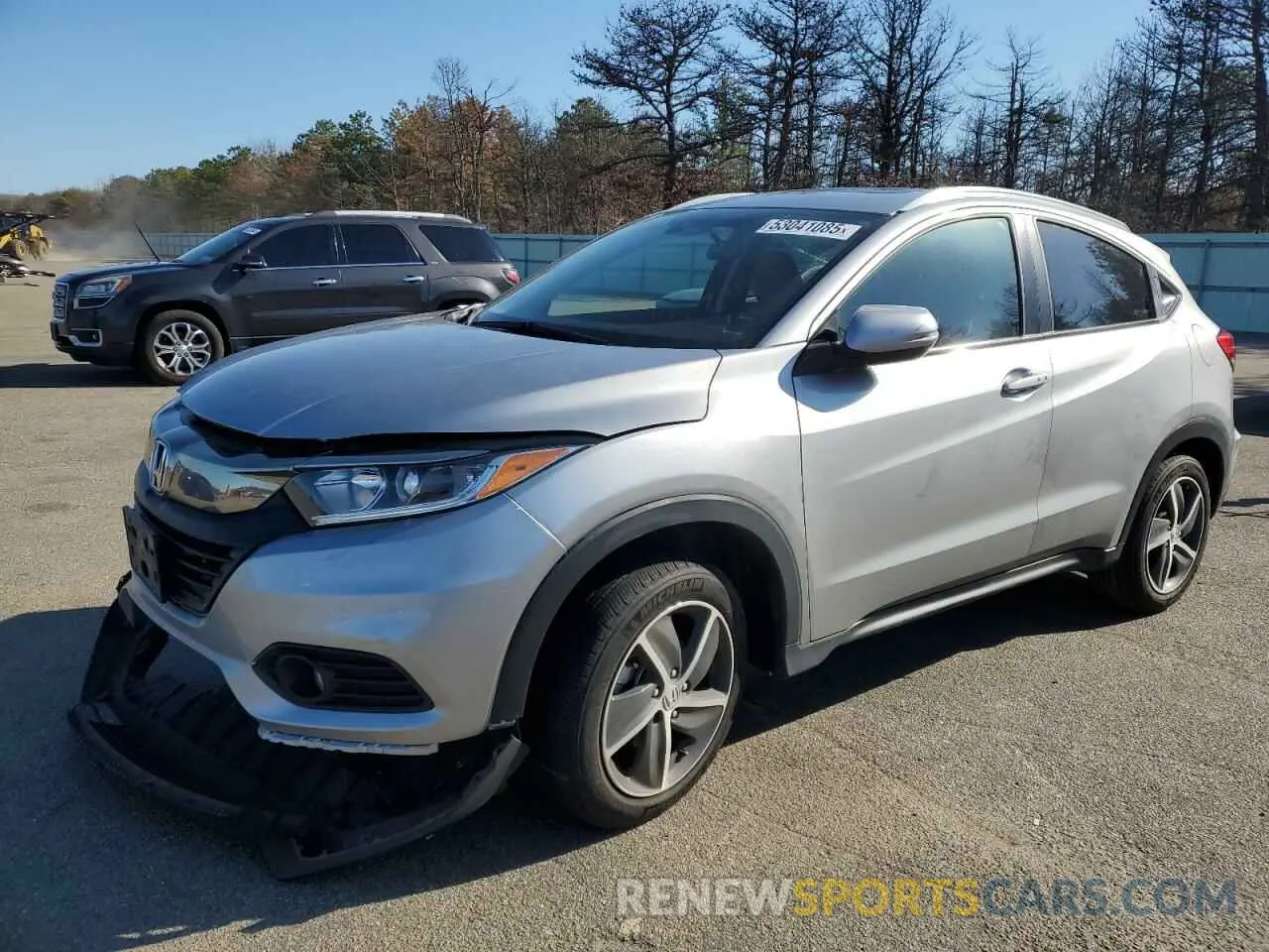 1 Photograph of a damaged car 3CZRU6H51MM706146 HONDA HR-V 2021
