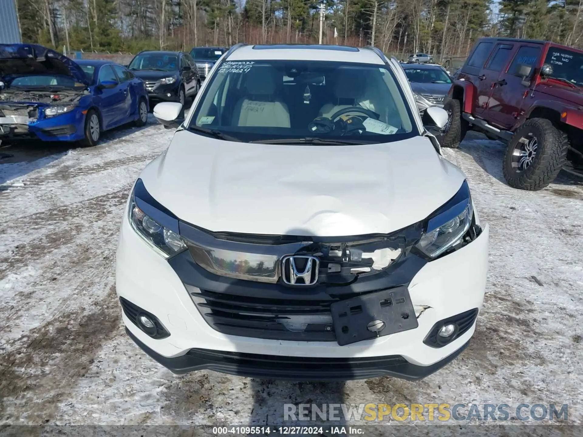 12 Photograph of a damaged car 3CZRU6H51MM720287 HONDA HR-V 2021