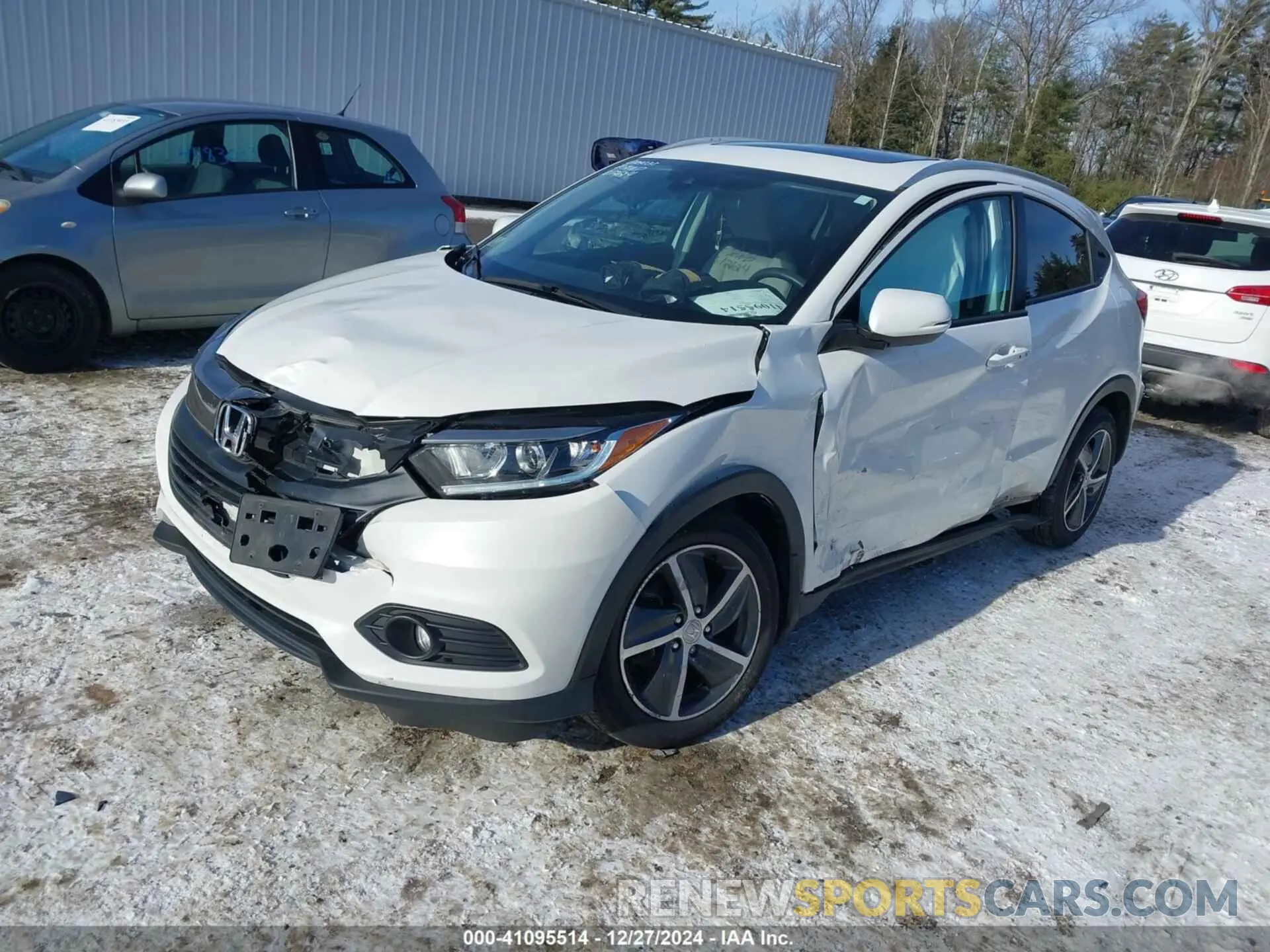 2 Photograph of a damaged car 3CZRU6H51MM720287 HONDA HR-V 2021