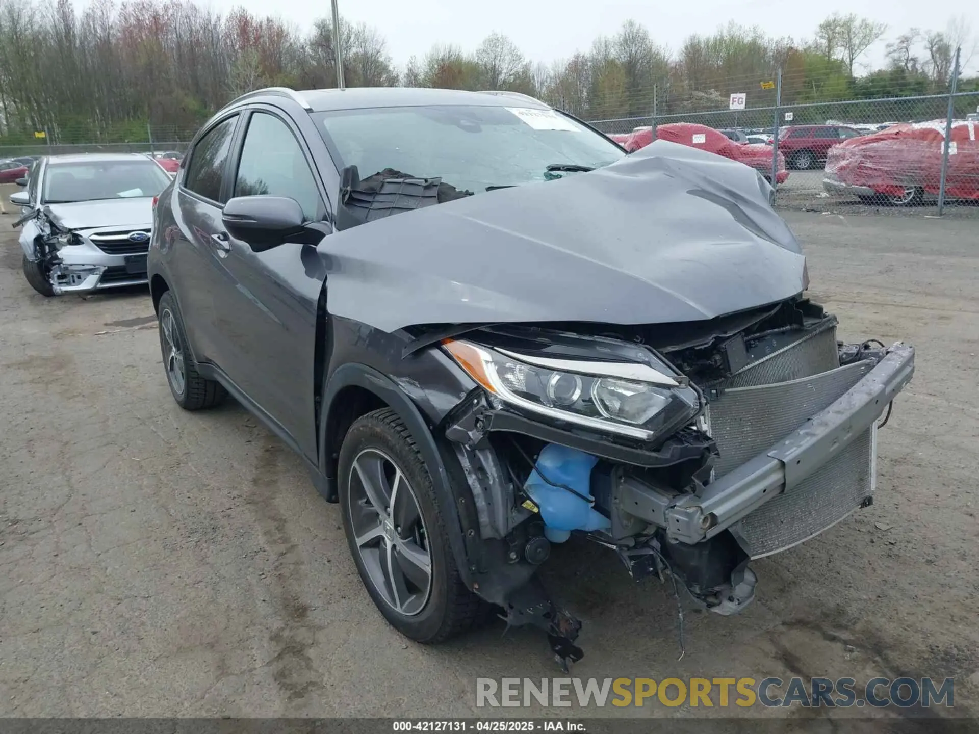 1 Photograph of a damaged car 3CZRU6H51MM720595 HONDA HR-V 2021