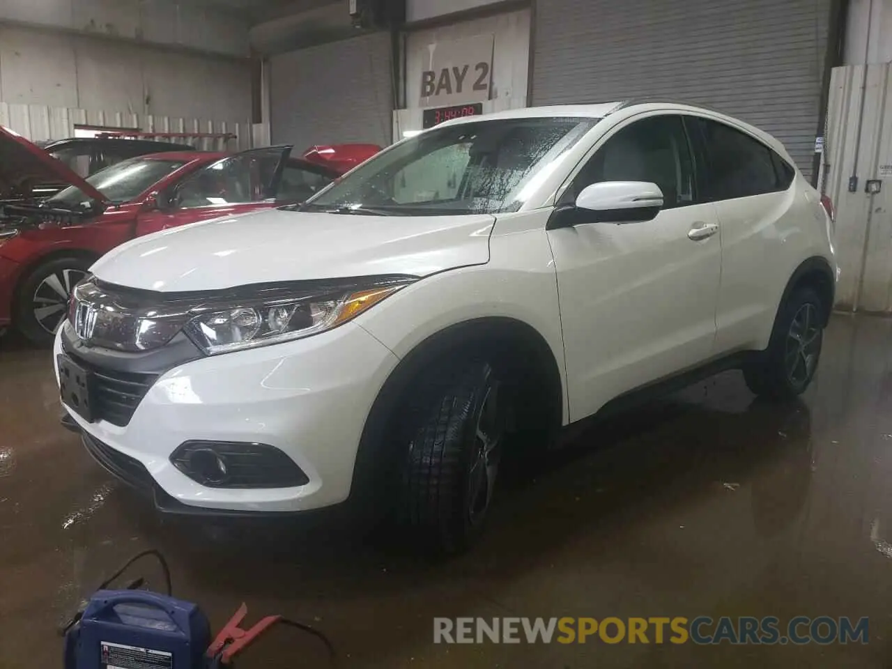 1 Photograph of a damaged car 3CZRU6H51MM743021 HONDA HR-V 2021